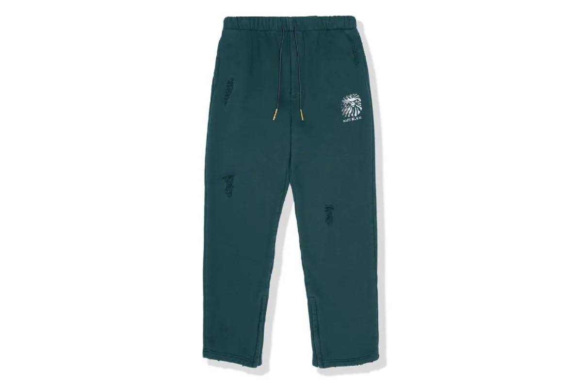 【 BAPE BLACK 】DISTRESSED SWEAT PANTS sold by Bape