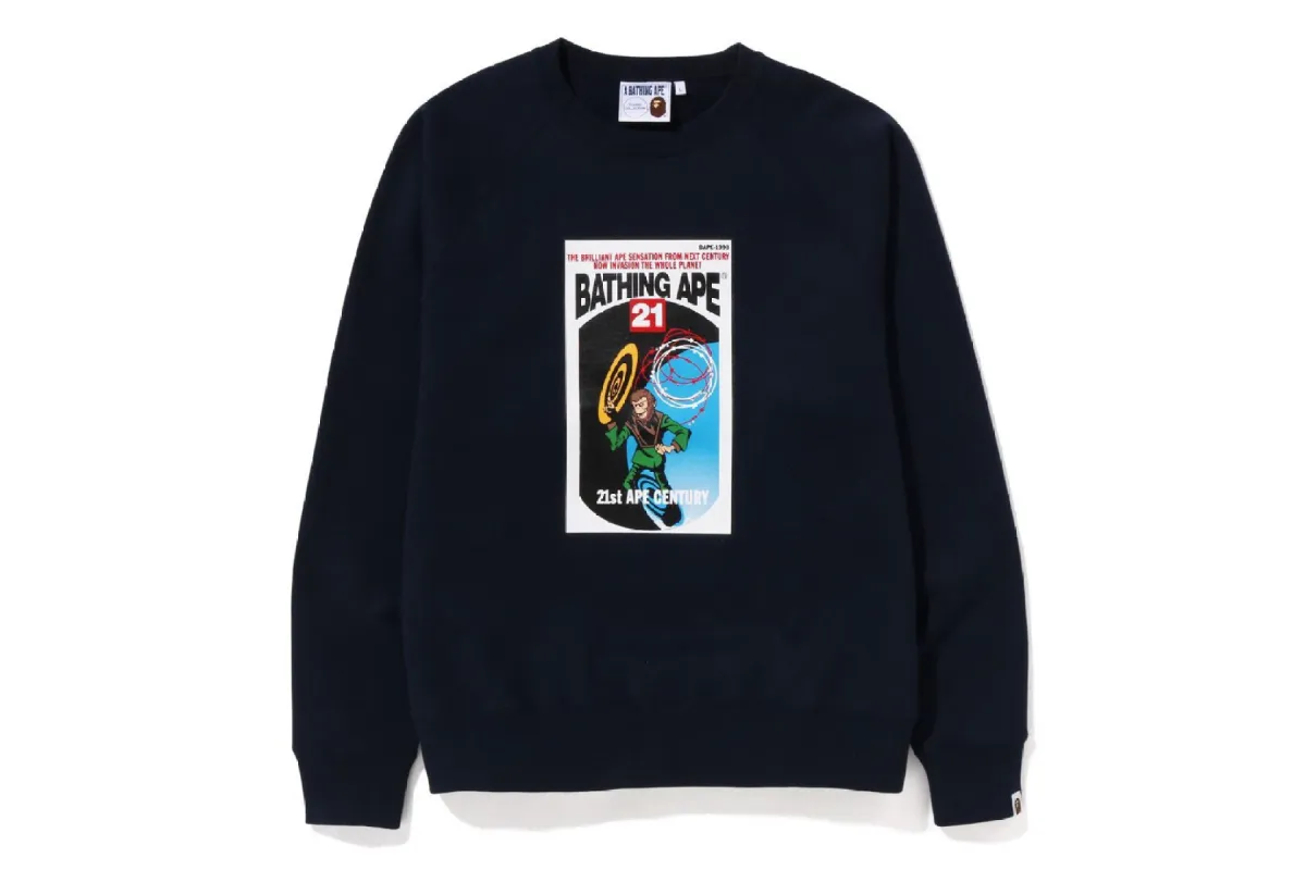 BATHING APE RELAXED FIT CREWNECK sold by Bape