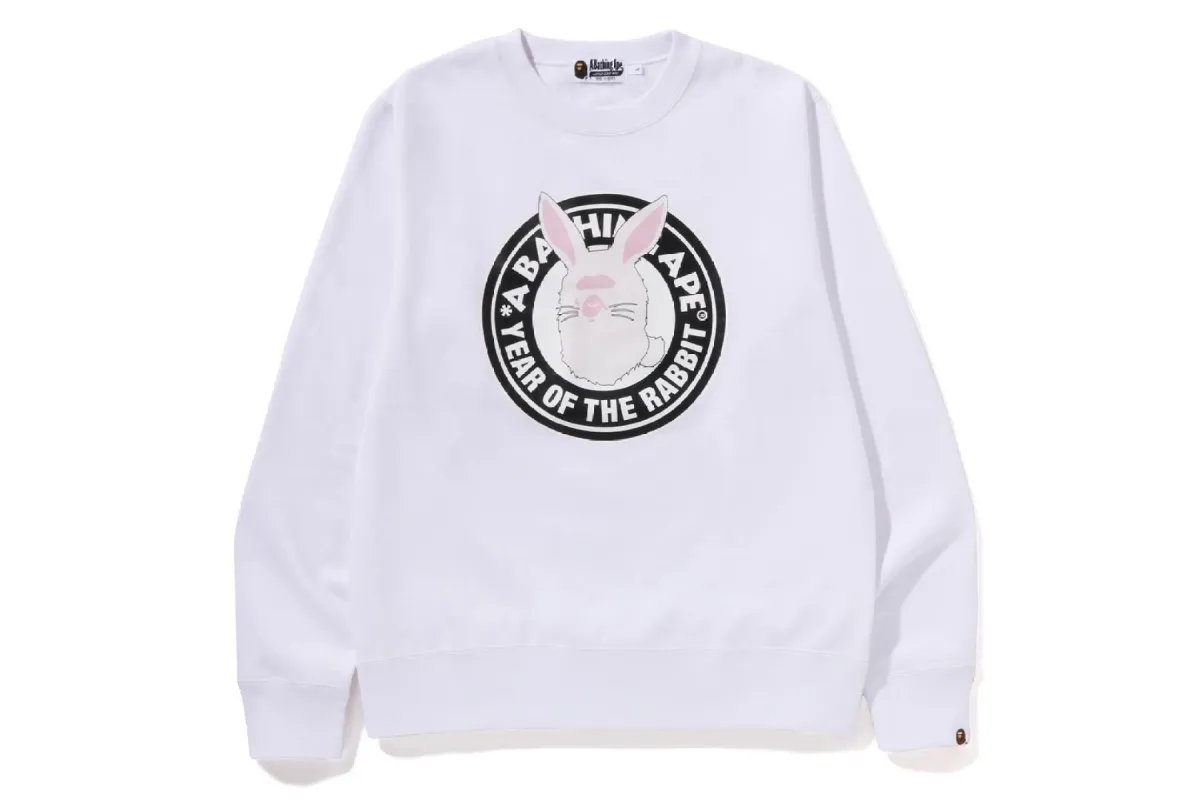 YEAR OF THE RABBIT CREWNECK sold by Bape
