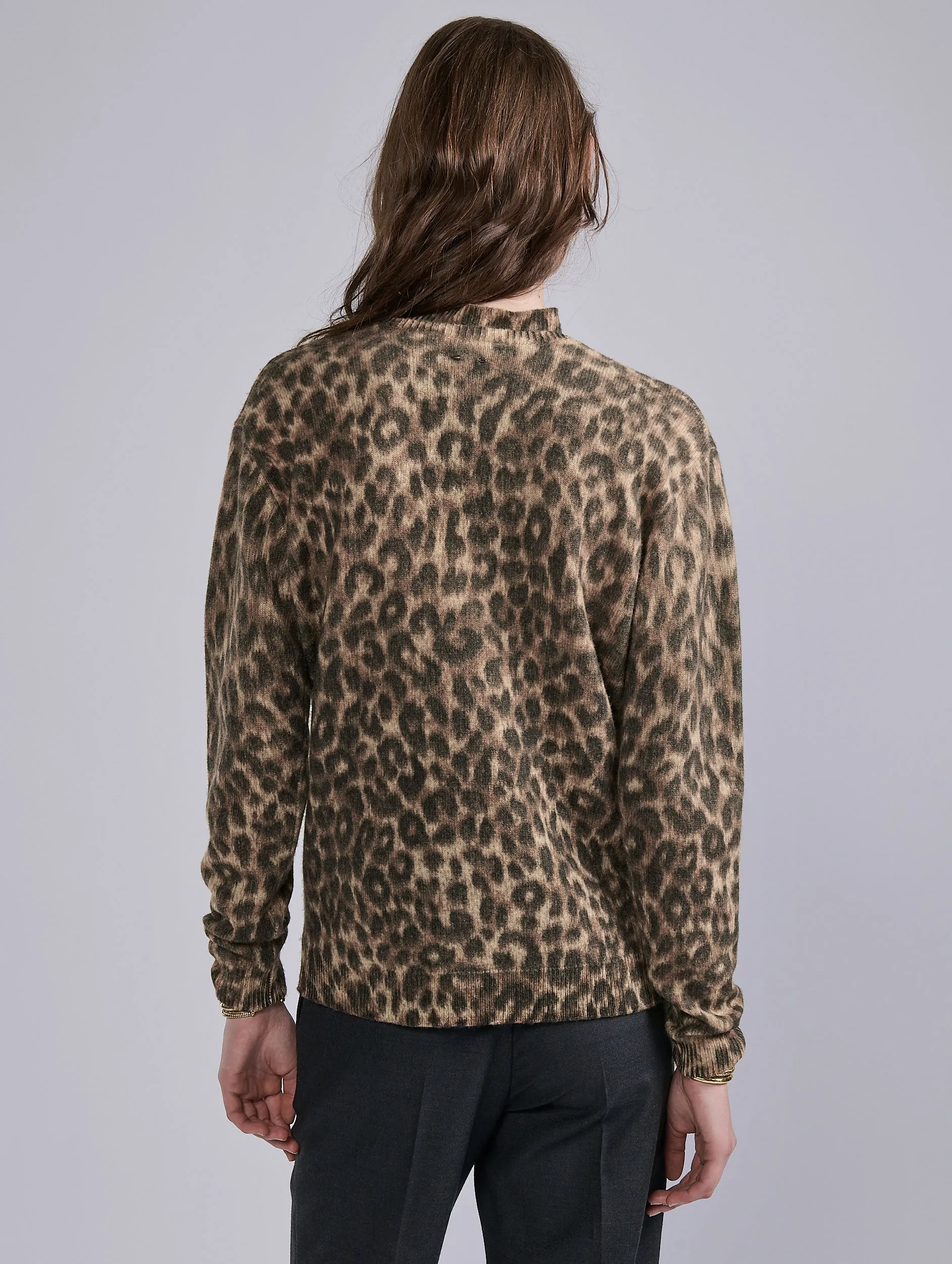 Cardigan en maille imprimé léopard sold by Barbara Bui product image thumbnail 2