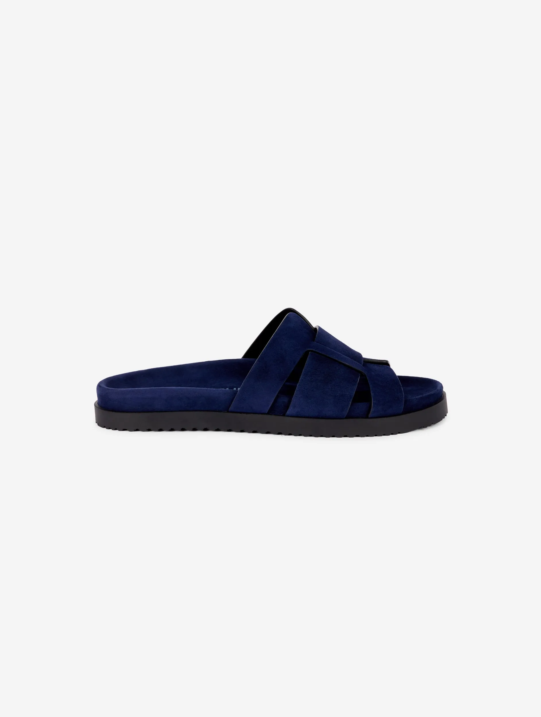 mules anatomiques en daim marine sold by Barbara Bui product image thumbnail 3