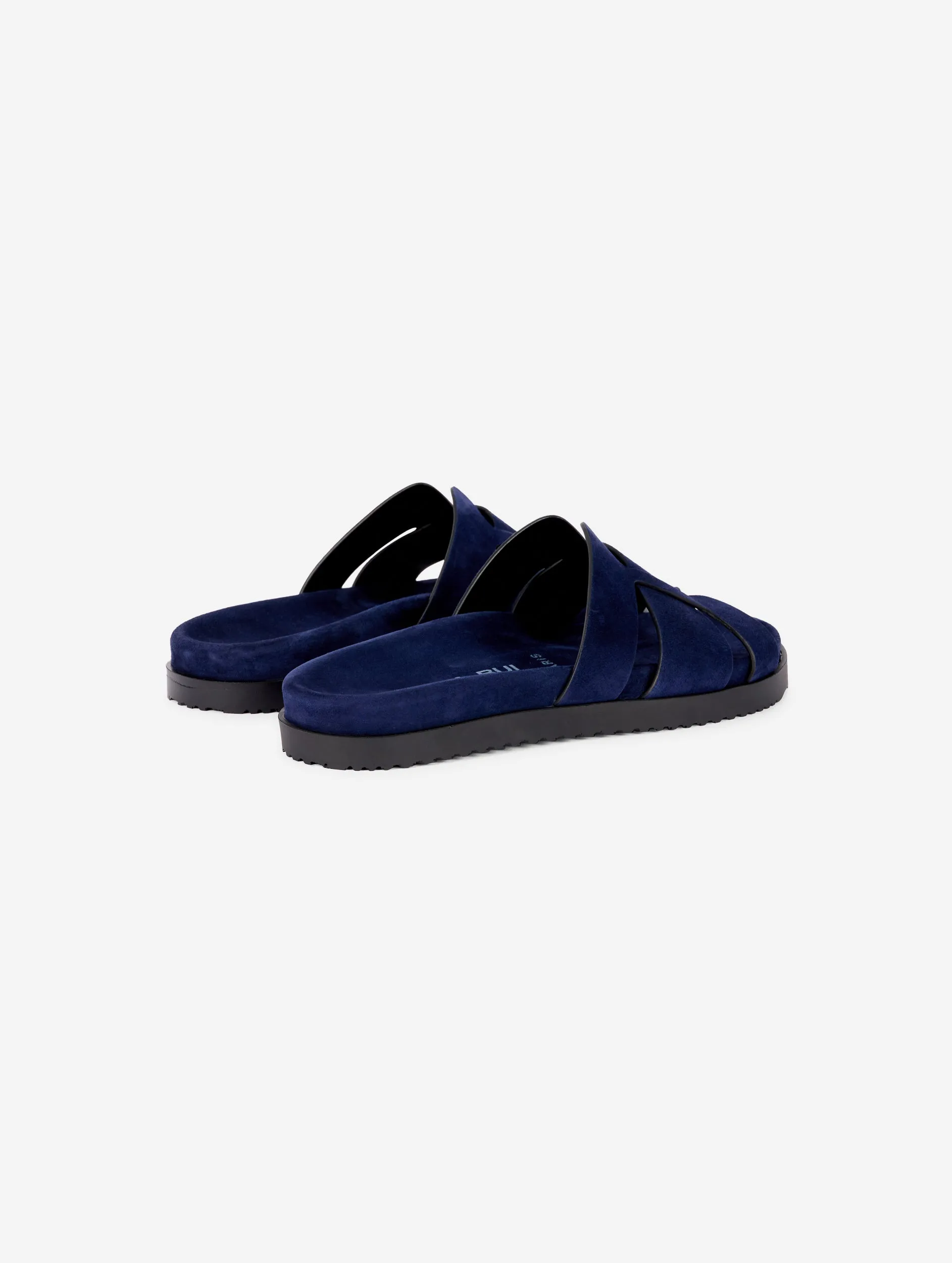mules anatomiques en daim marine sold by Barbara Bui product image thumbnail 5