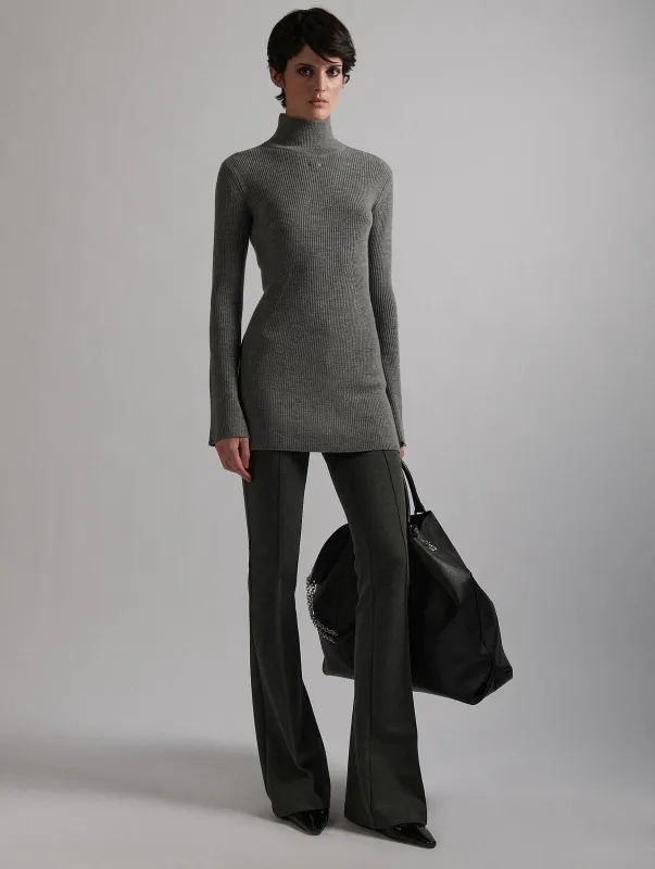 Caleçon bootleg en jersey milano gris sold by Barbara Bui