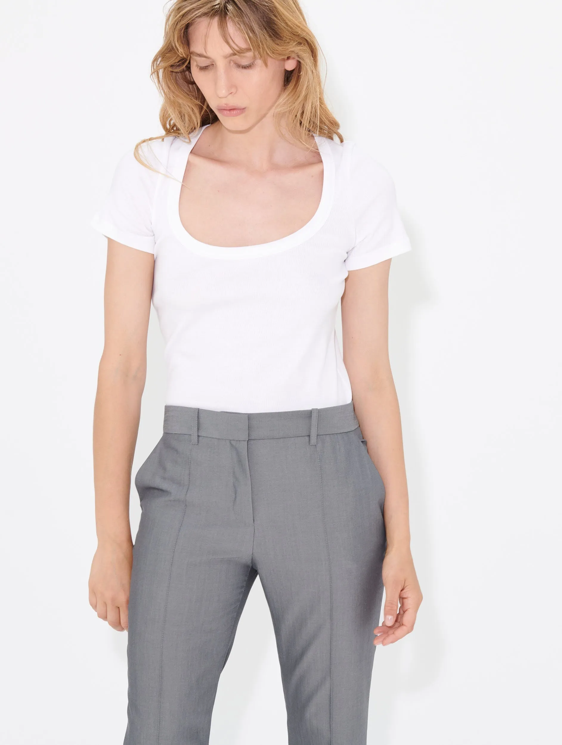 Tee-shirt manches courtes en jersey de coton sold by Barbara Bui