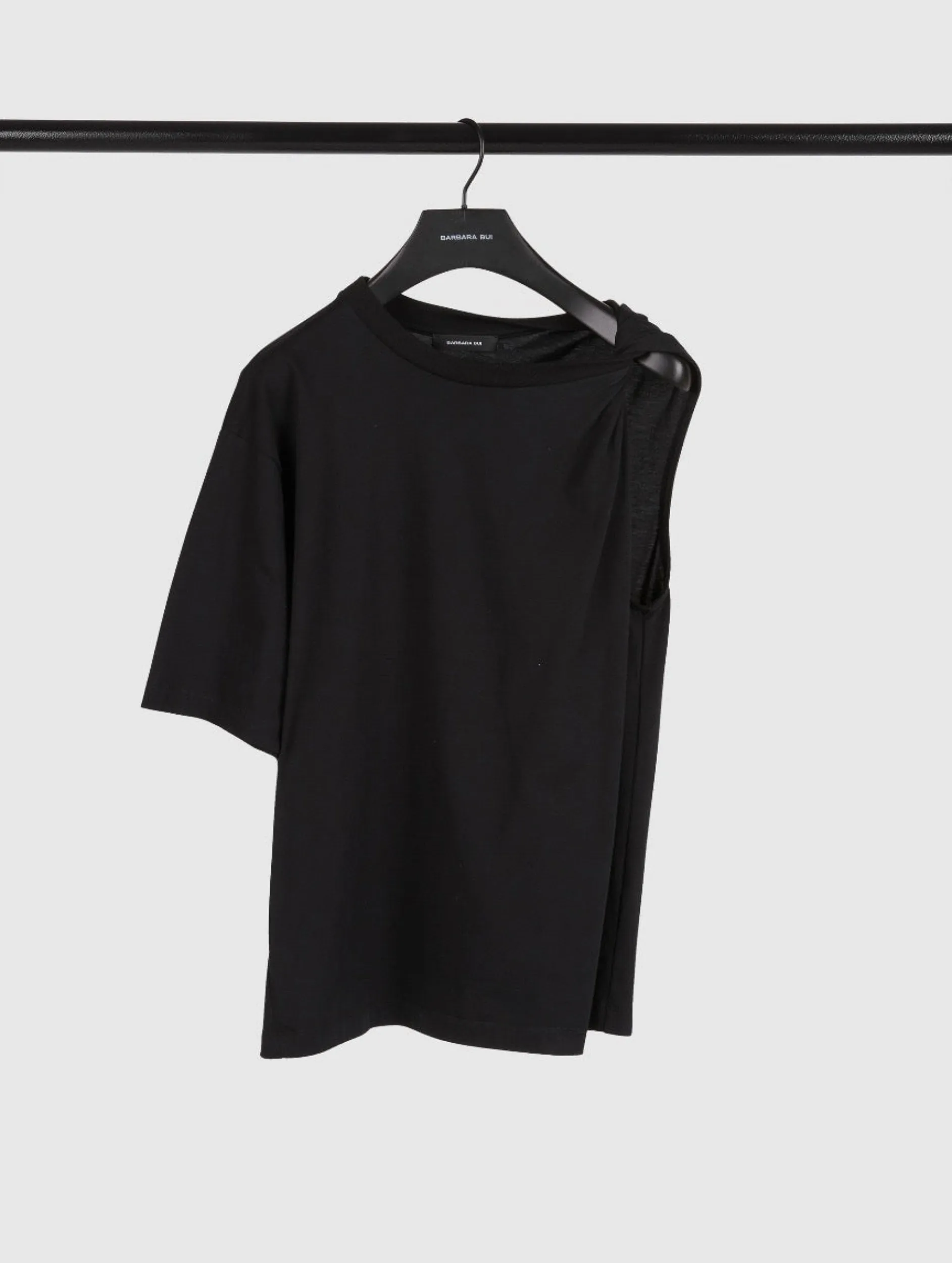 Tee-shirt en jersey de coton bord roulotté sold by Barbara Bui product image thumbnail 4