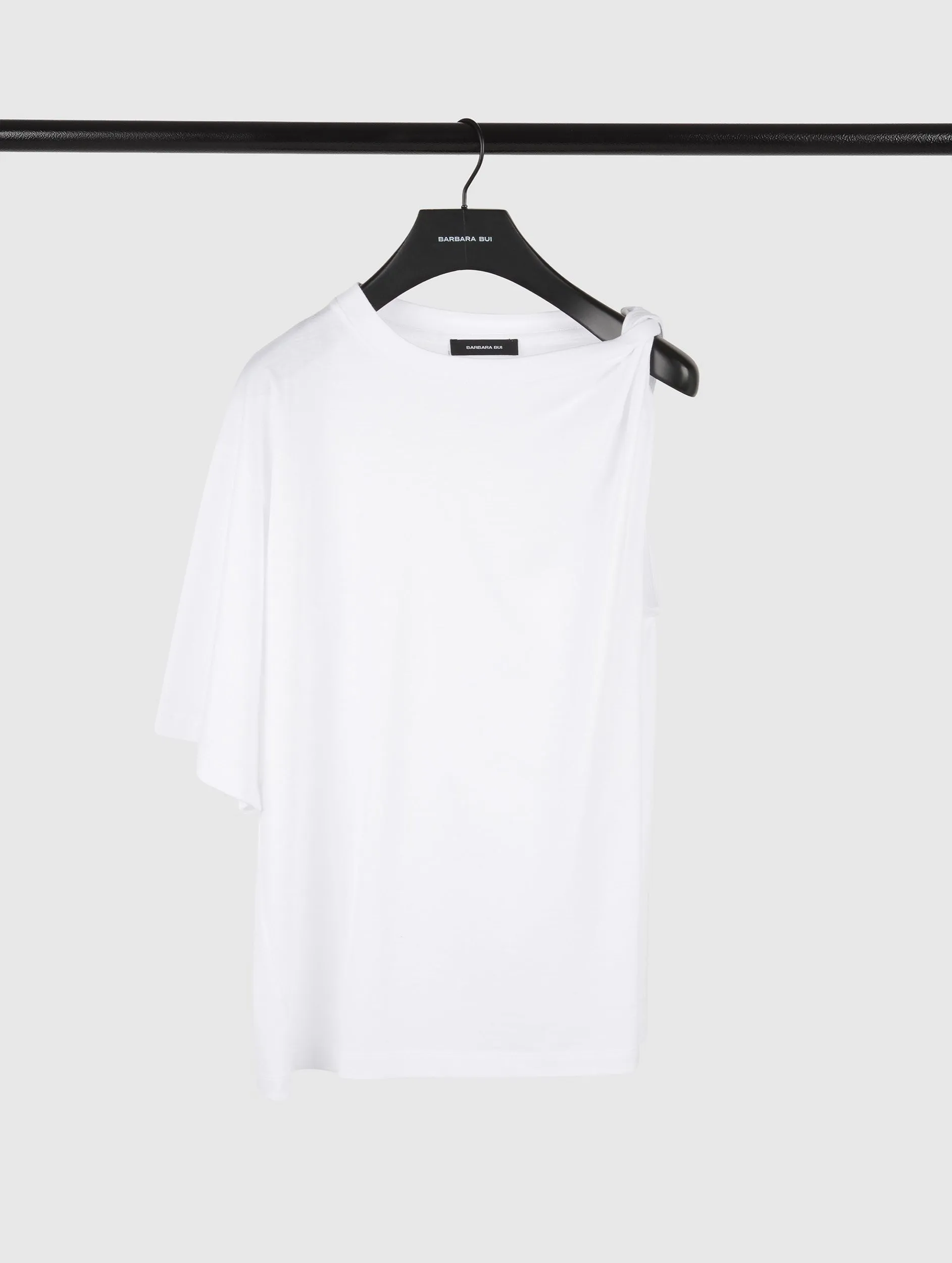 Tee-shirt en jersey de coton bord roulotté sold by Barbara Bui product image thumbnail 4