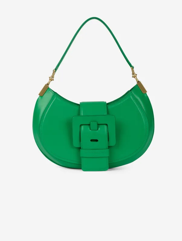 Sac "Kiss Me" en cuir vert sold by Barbara Bui