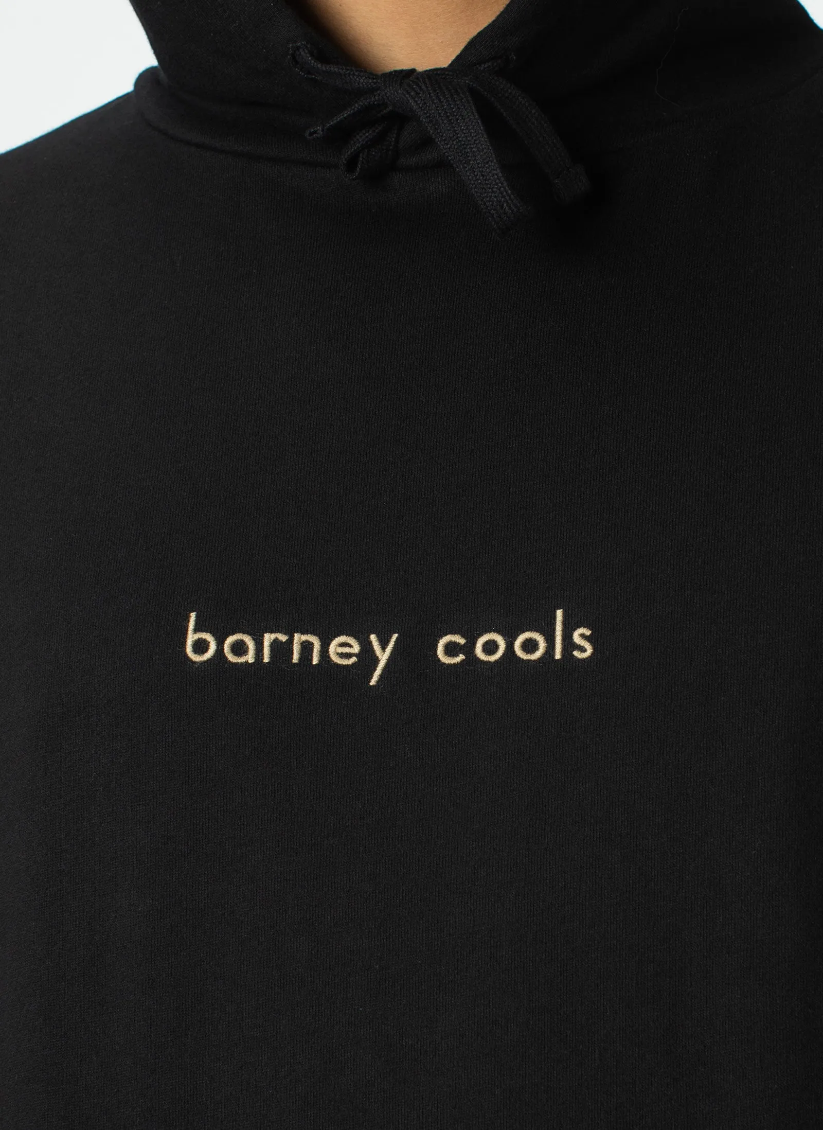 Barney Cools Hood Embro Sweatshirt Black sold by Barney Cools product image thumbnail 3