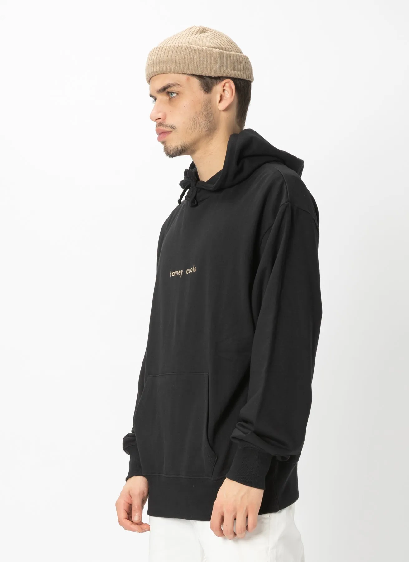 Barney Cools Hood Embro Sweatshirt Black sold by Barney Cools product image thumbnail 5