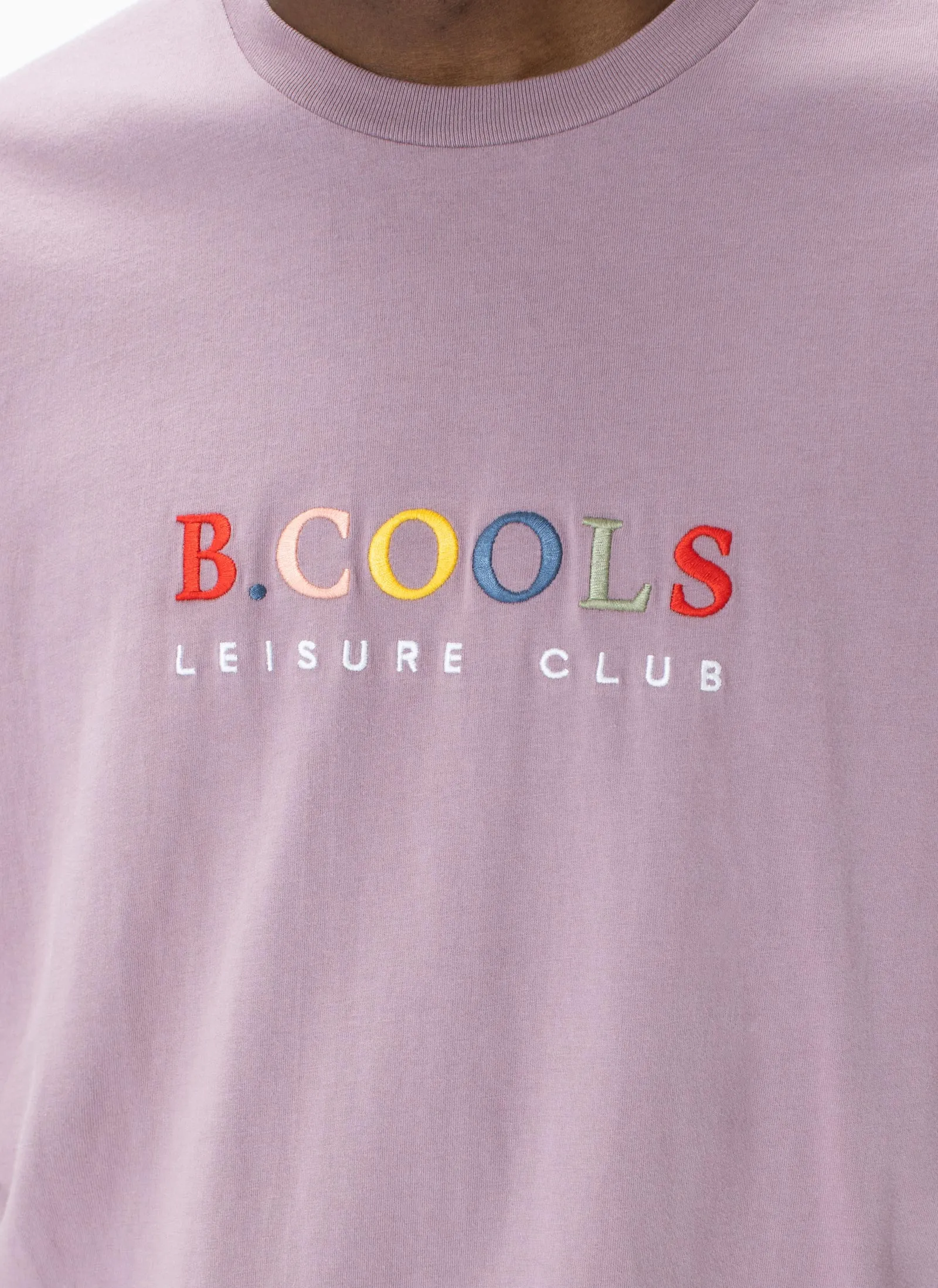 Leisure Club Tee Lilac sold by Barney Cools product image thumbnail 2