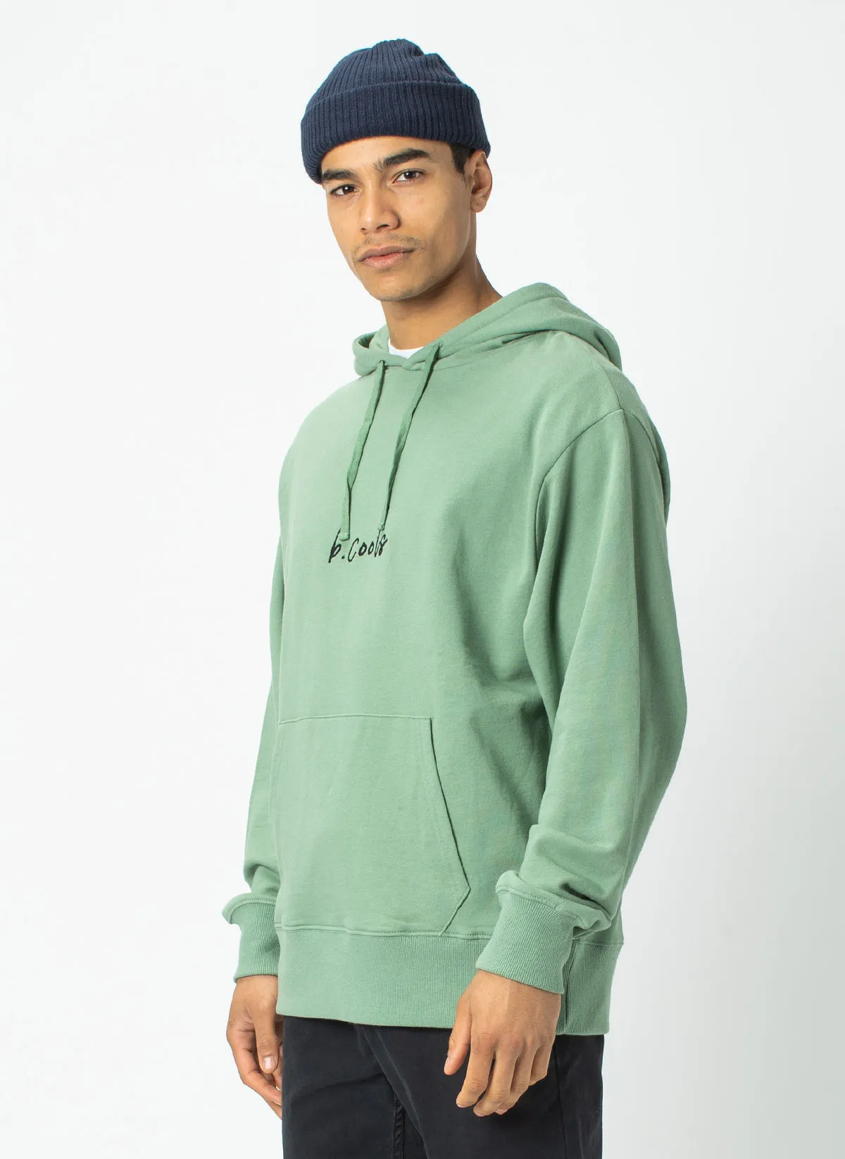 Barney Cools Hood Embro Sweatshirt Herb sold by Barney Cools product image thumbnail 4