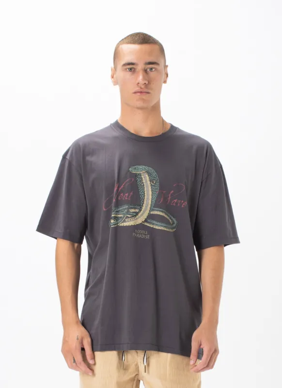 Cobra Tee Pigment Black sold by Barney Cools