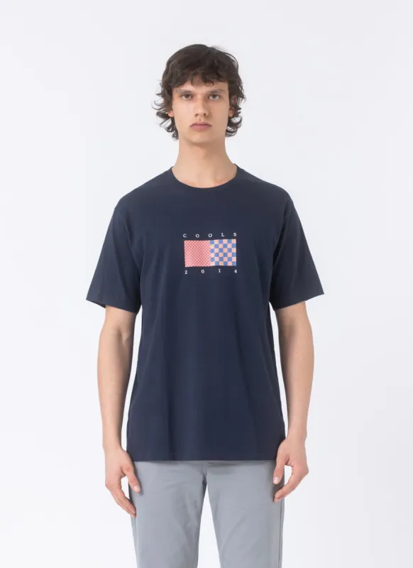Nautic Tee Slate sold by Barney Cools