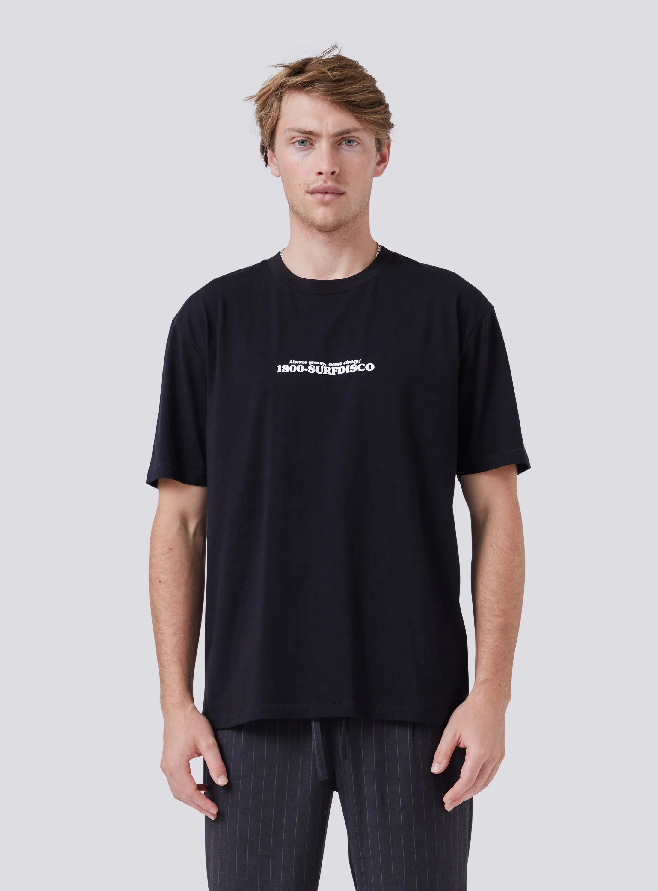 Pizza Tee Black sold by Barney Cools