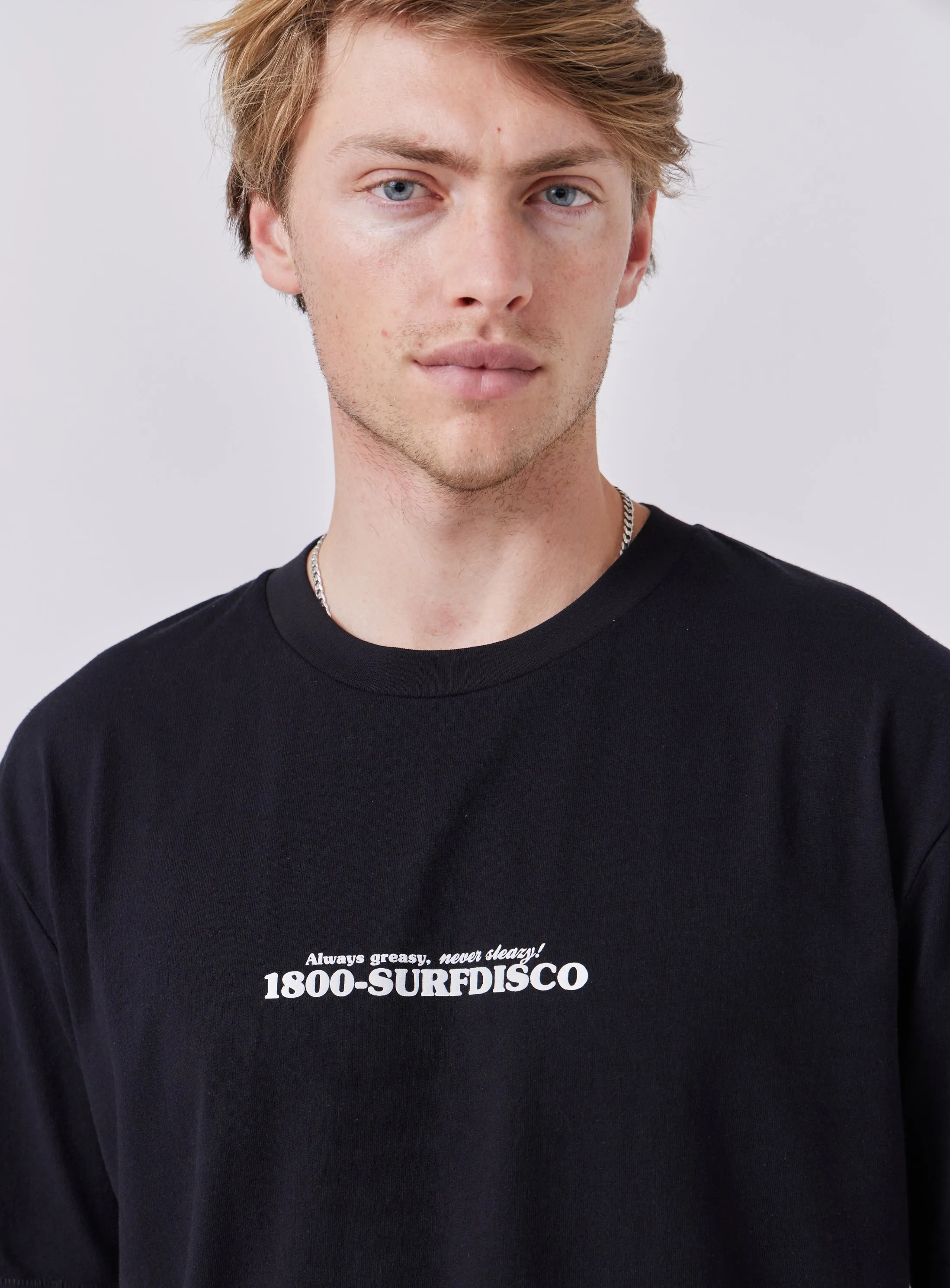 Pizza Tee Black sold by Barney Cools product image thumbnail 3