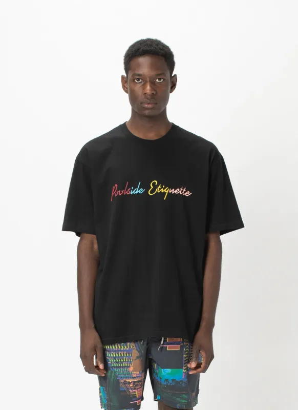 Pool Tee Black sold by Barney Cools