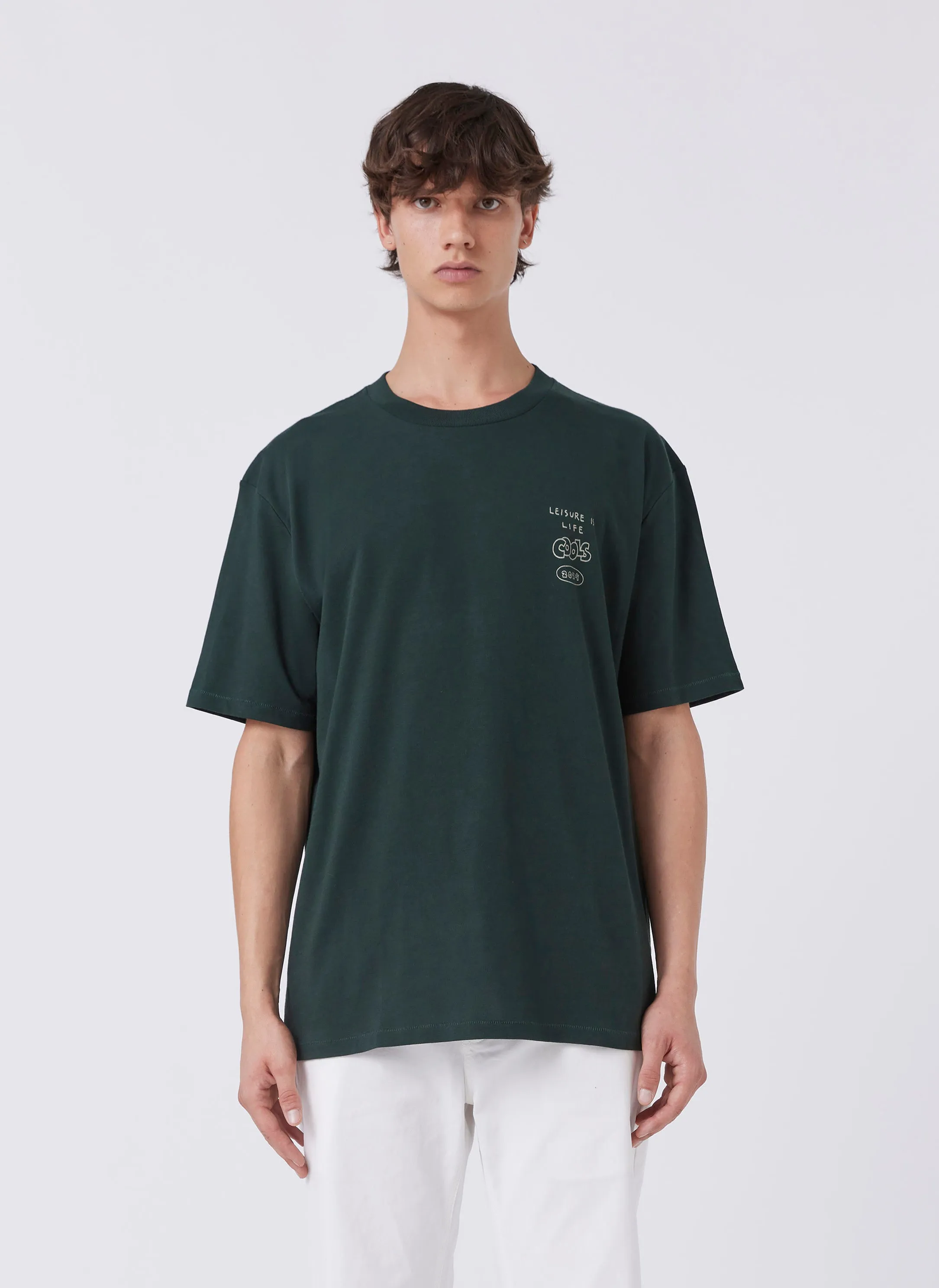 Leisure Life Homie Tee Forest sold by Barney Cools product image thumbnail 2