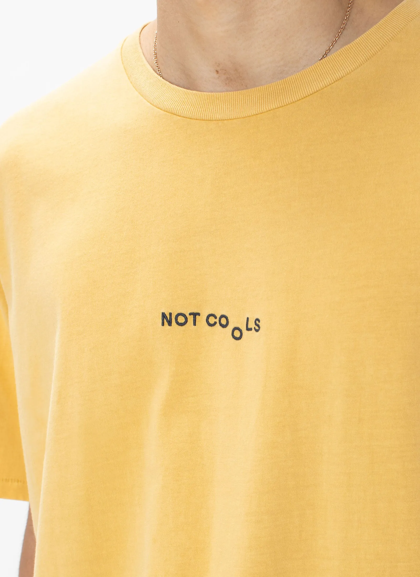 Not Cools Tee Mustard sold by Barney Cools product image thumbnail 2