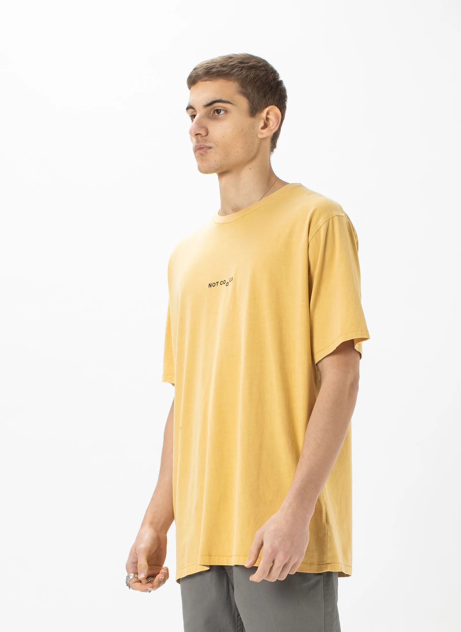 Not Cools Tee Mustard sold by Barney Cools product image thumbnail 3