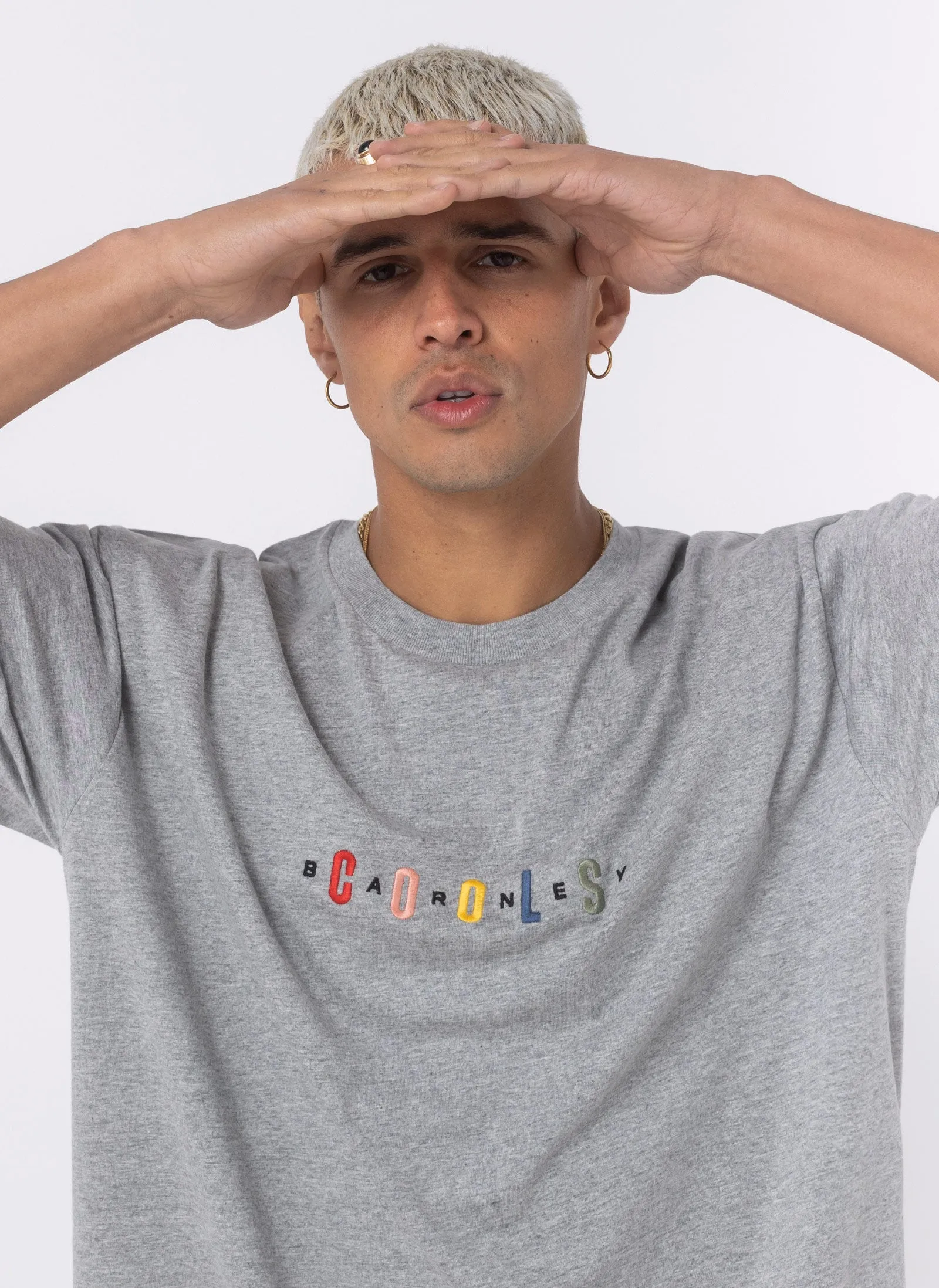 90s Homie Tee Grey Melange sold by Barney Cools product image thumbnail 4