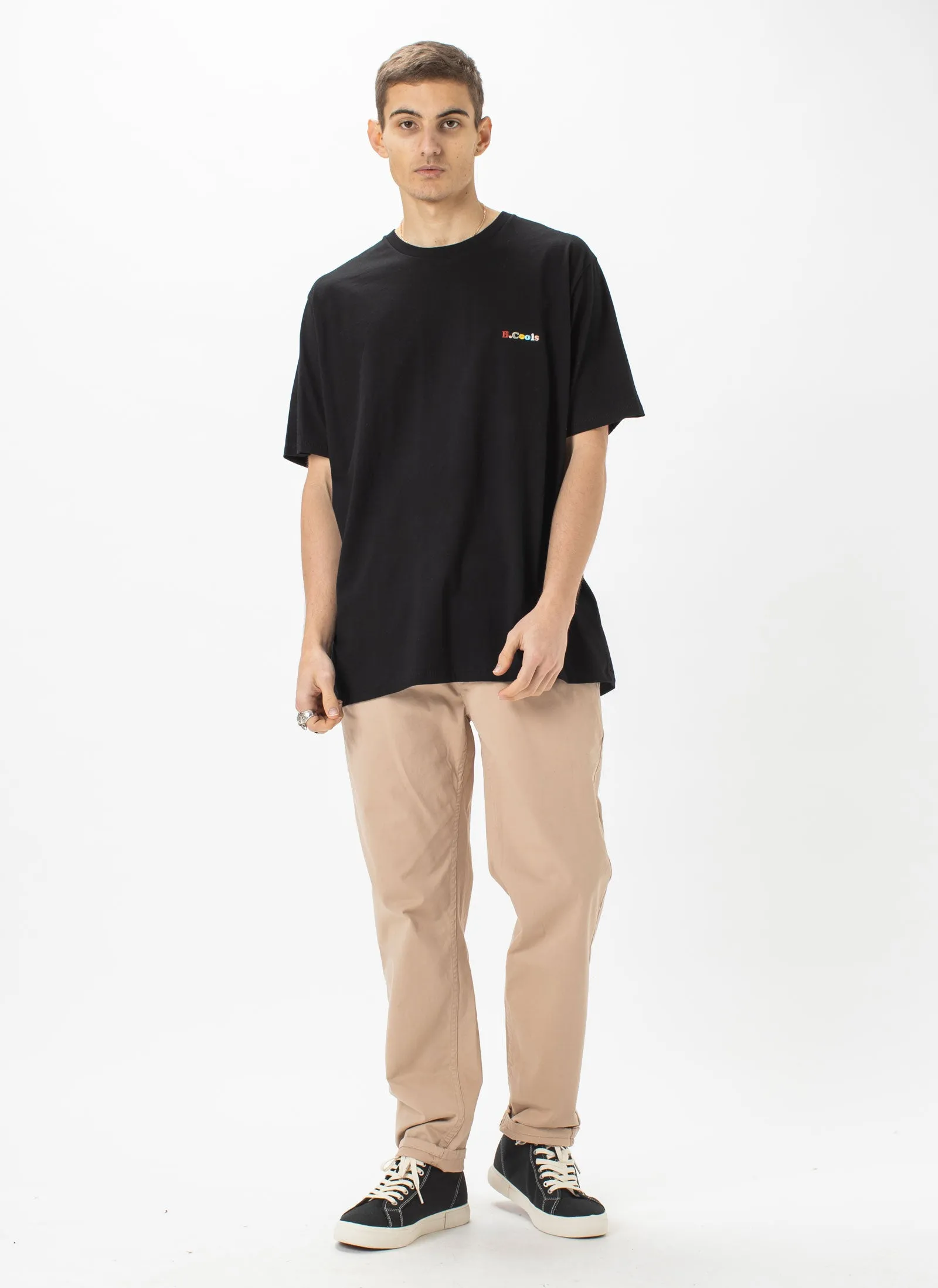 B.Cools Retro Embro Tee Black sold by Barney Cools product image thumbnail 3