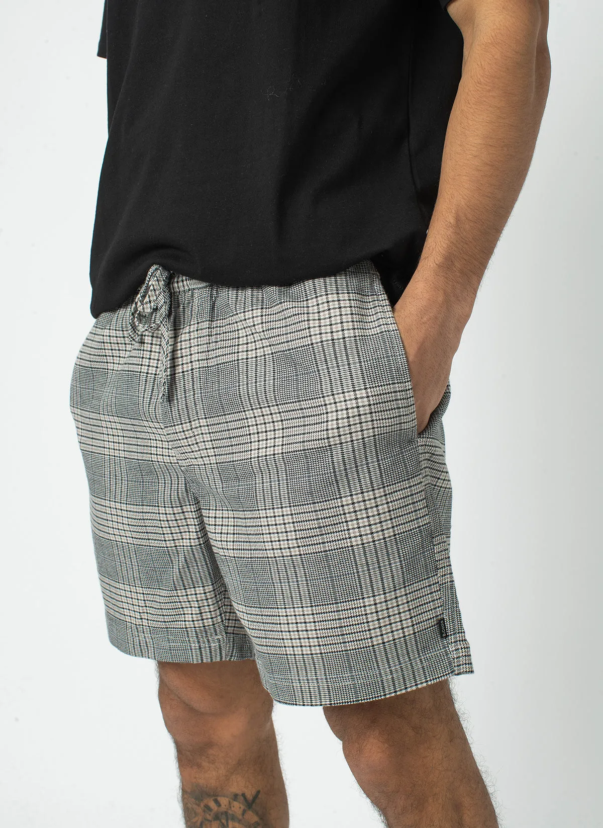 Poolside 17" Short Grey Check sold by Barney Cools product image thumbnail 2