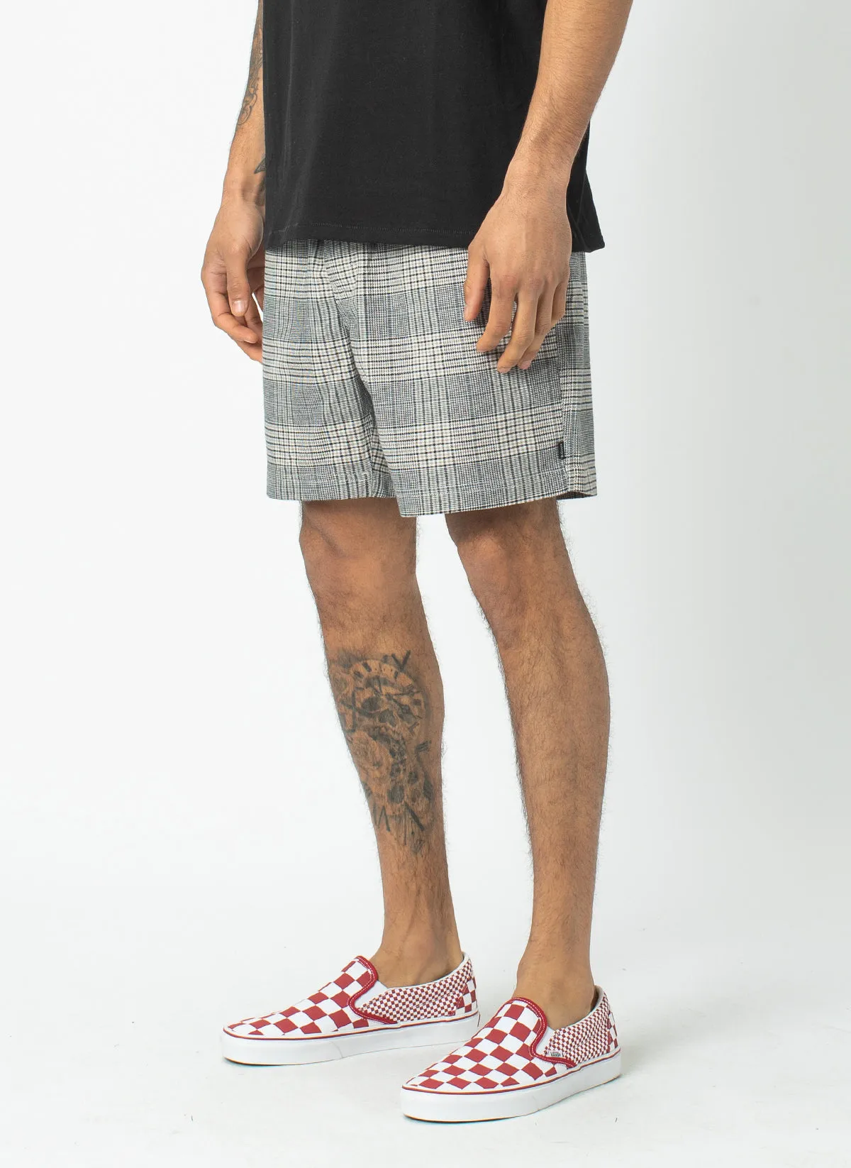 Poolside 17" Short Grey Check sold by Barney Cools product image thumbnail 3