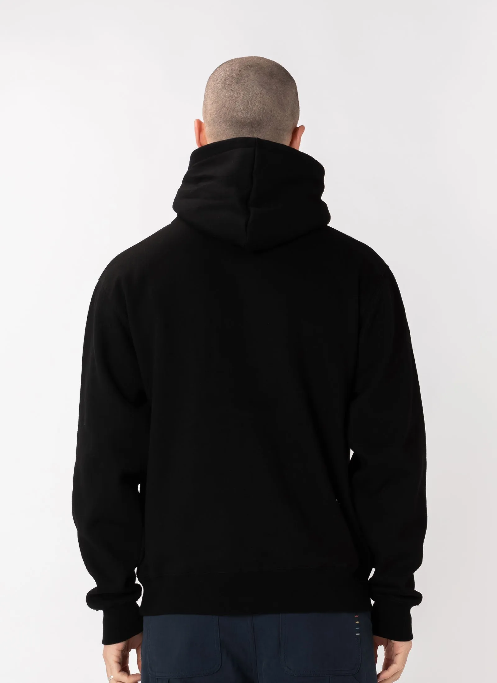 B.Nostalgic Hood Sweatshirt Black sold by Barney Cools product image thumbnail 5