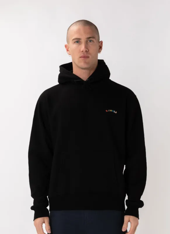 B.Nostalgic Hood Sweatshirt Black sold by Barney Cools