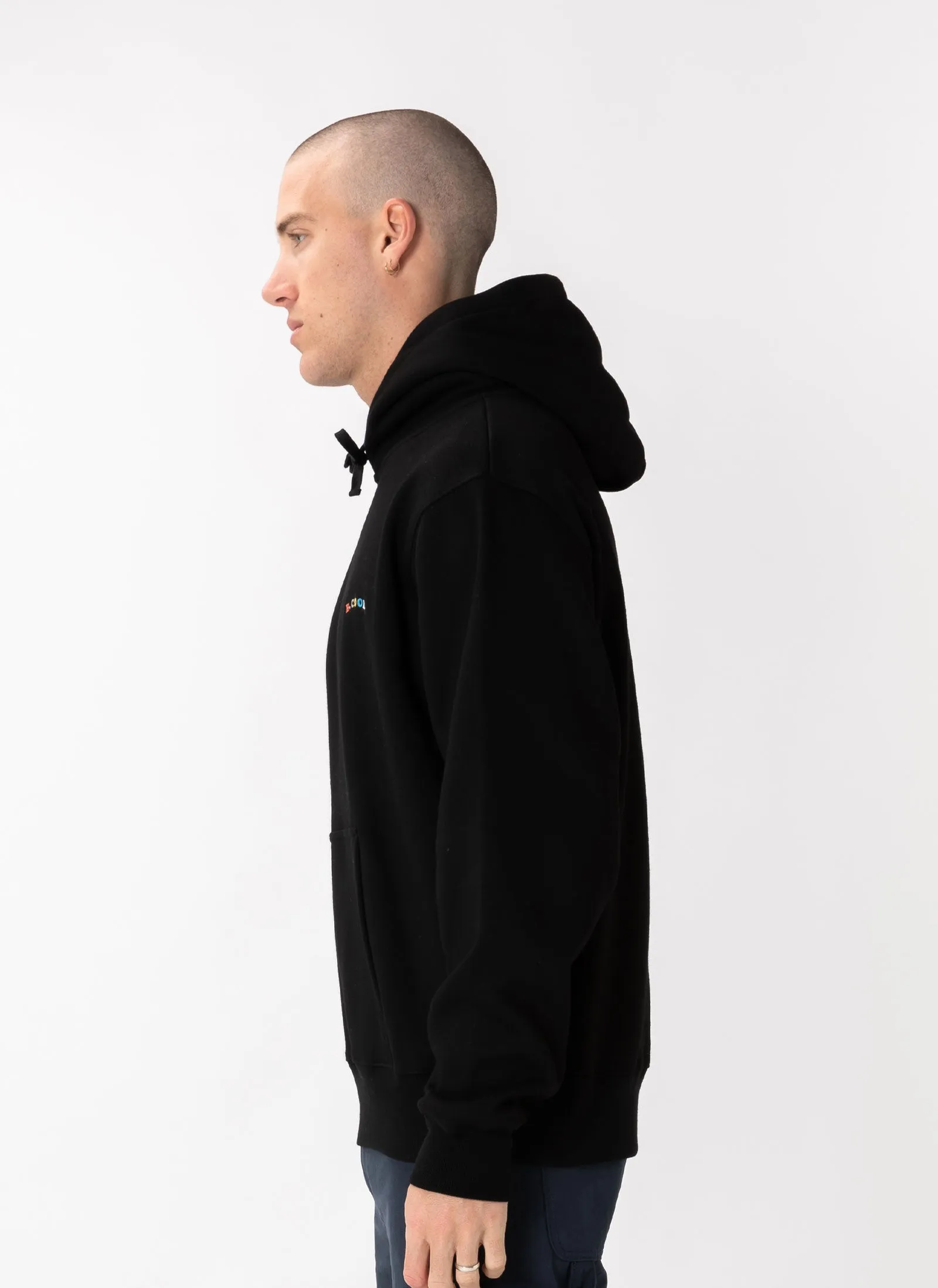 B.Nostalgic Hood Sweatshirt Black sold by Barney Cools product image thumbnail 4
