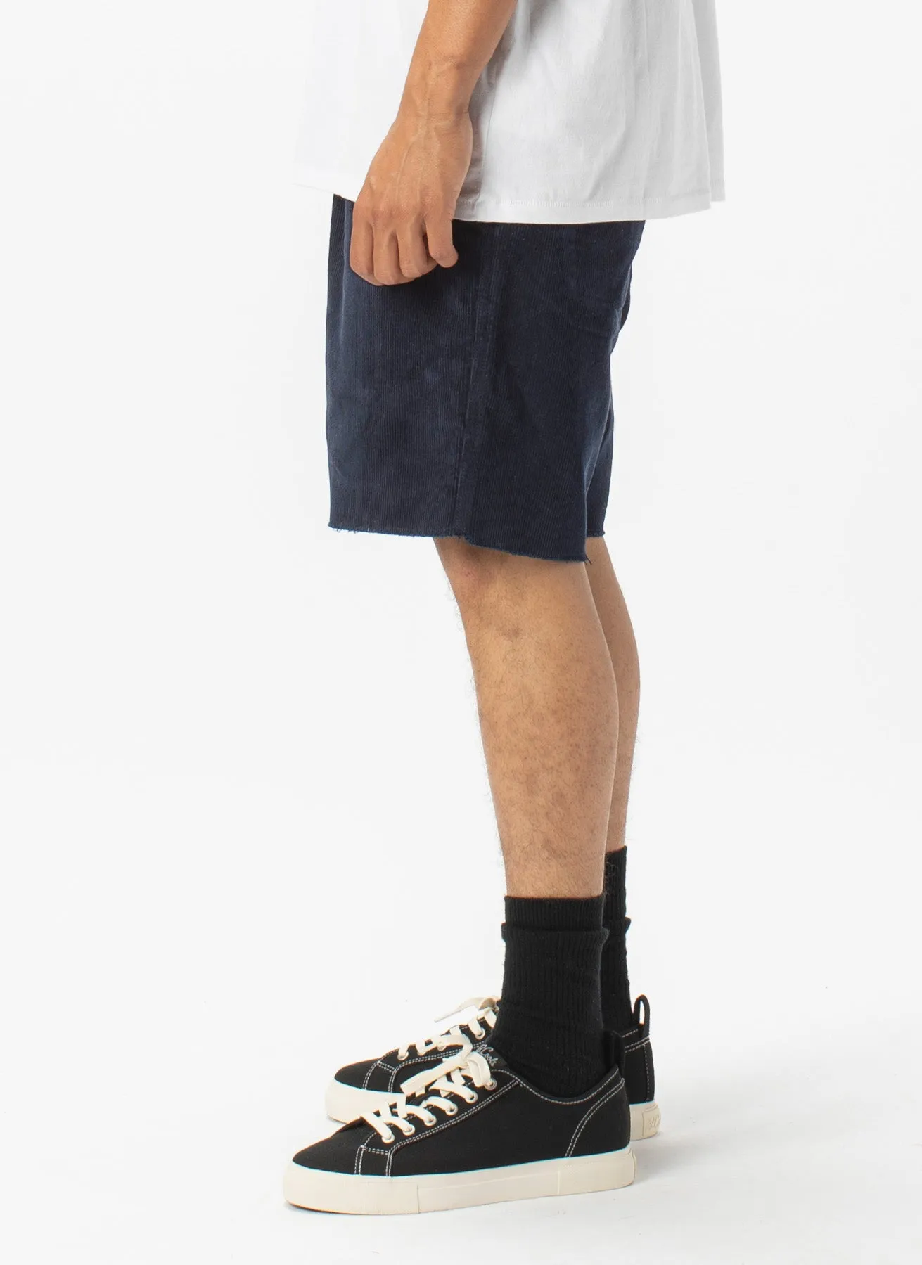 B.Relaxed Short Navy Corduroy sold by Barney Cools product image thumbnail 4