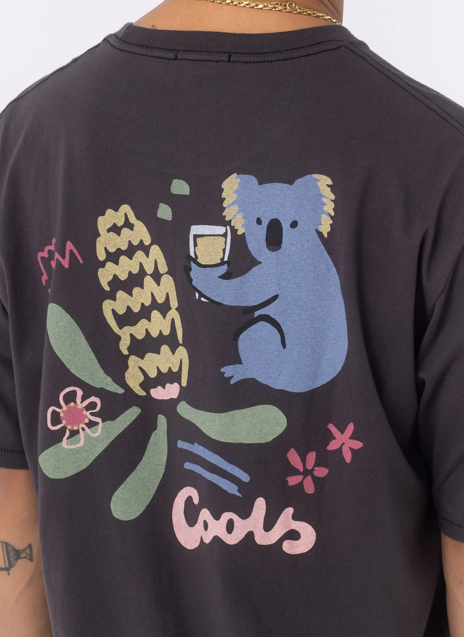 True Blue Tee Pigment Black sold by Barney Cools product image thumbnail 2