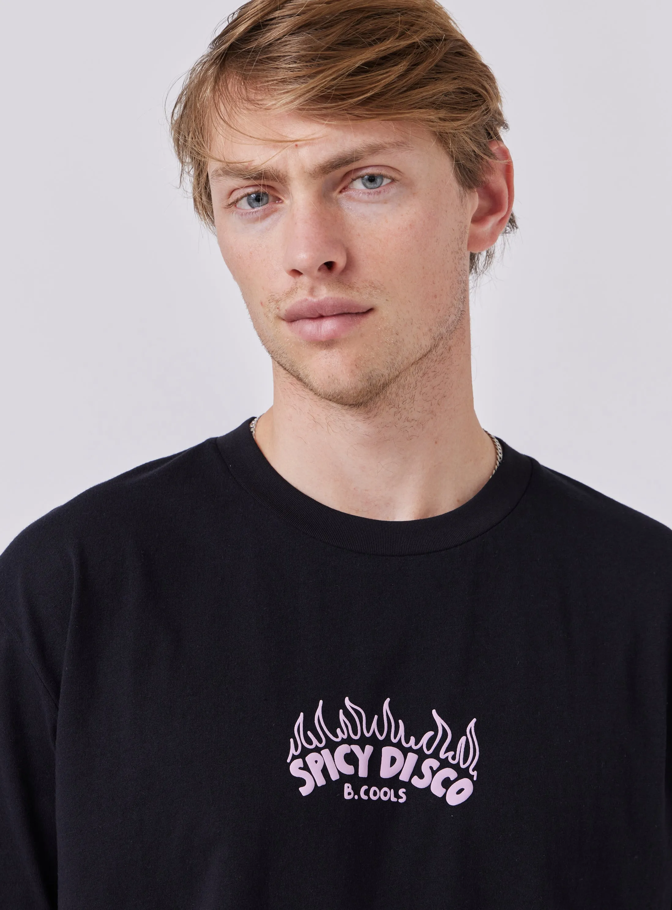 Spicy Disco Tee Black sold by Barney Cools product image thumbnail 3