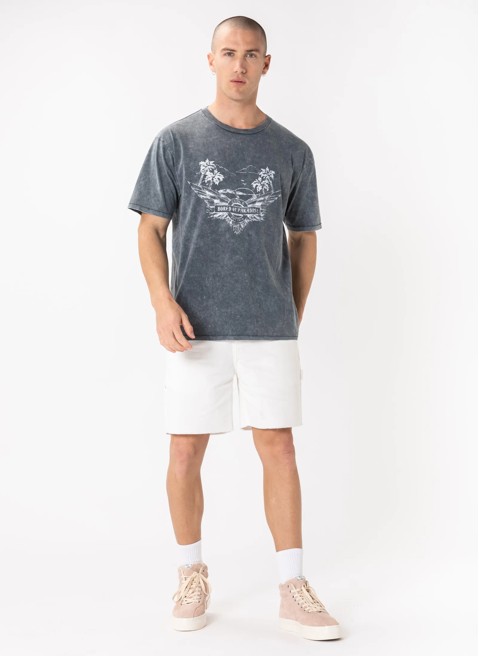 Bored Homie Tee Acid Slate sold by Barney Cools product image thumbnail 2