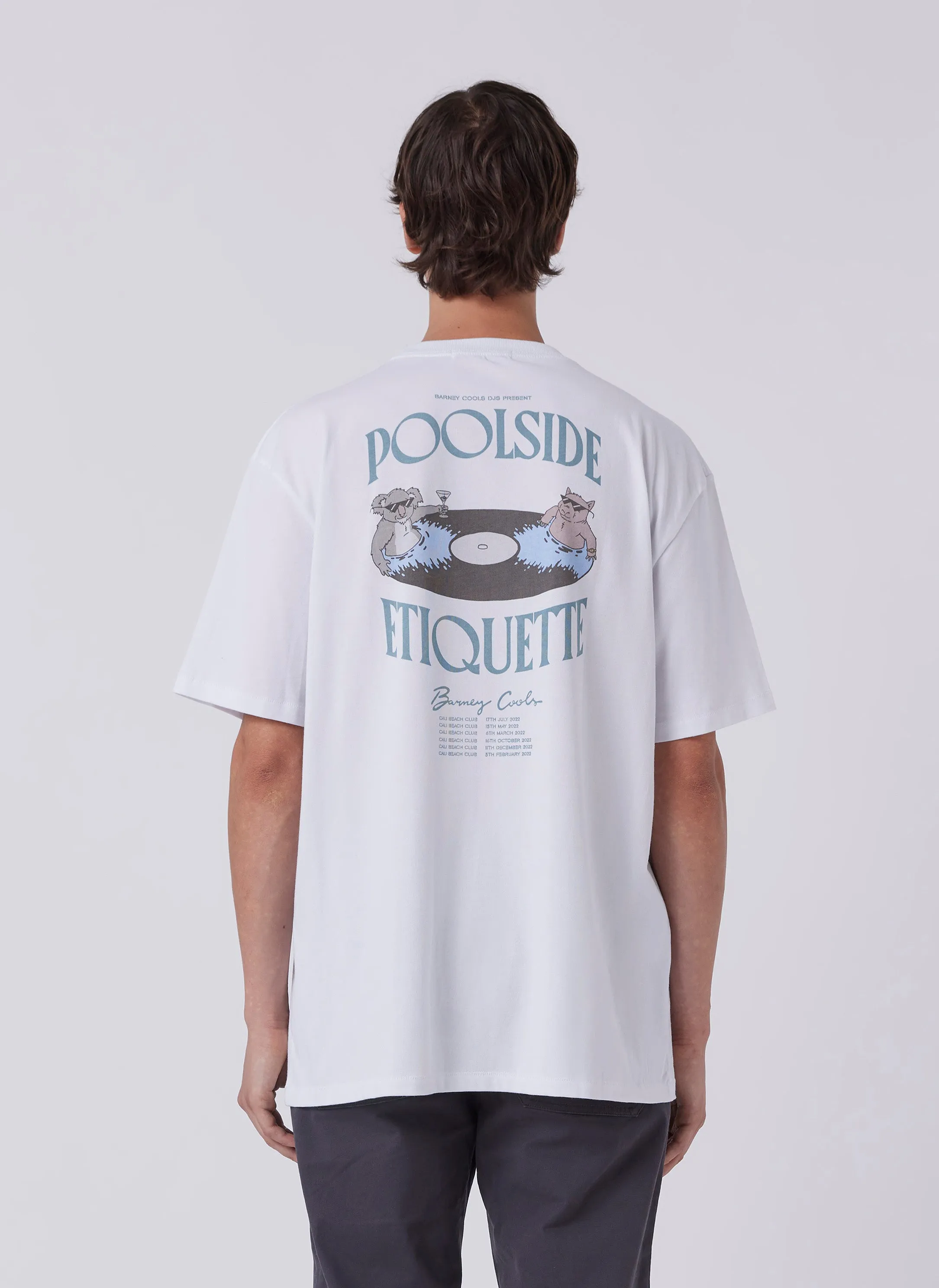 PE Tour Homie Tee White sold by Barney Cools product image thumbnail 5