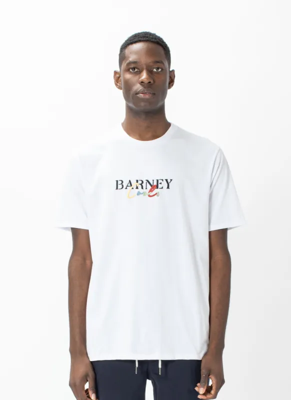 Colour Script Tee White sold by Barney Cools
