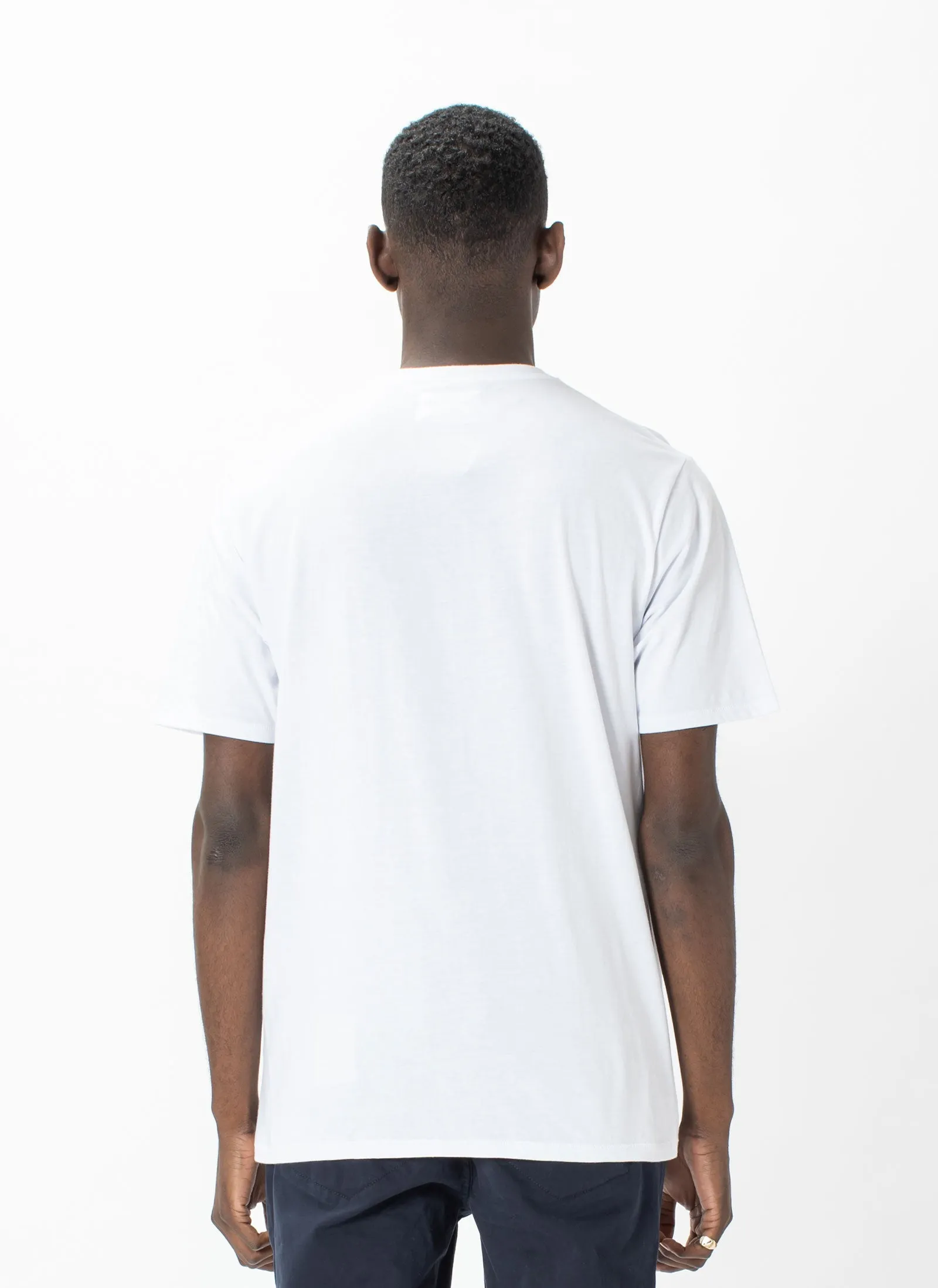 Colour Script Tee White sold by Barney Cools product image thumbnail 5
