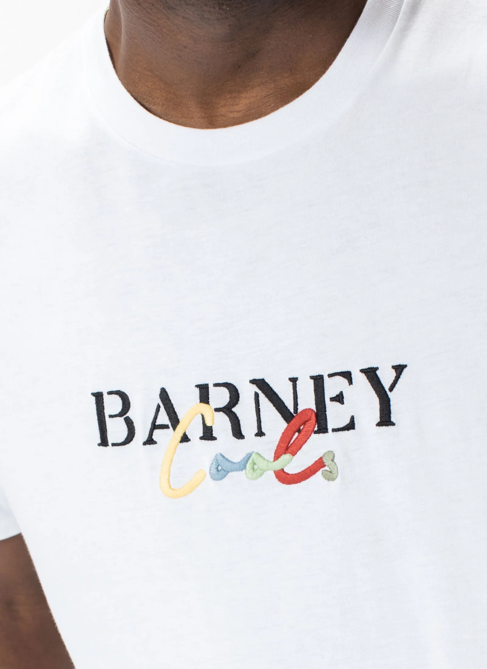 Colour Script Tee White sold by Barney Cools product image thumbnail 2