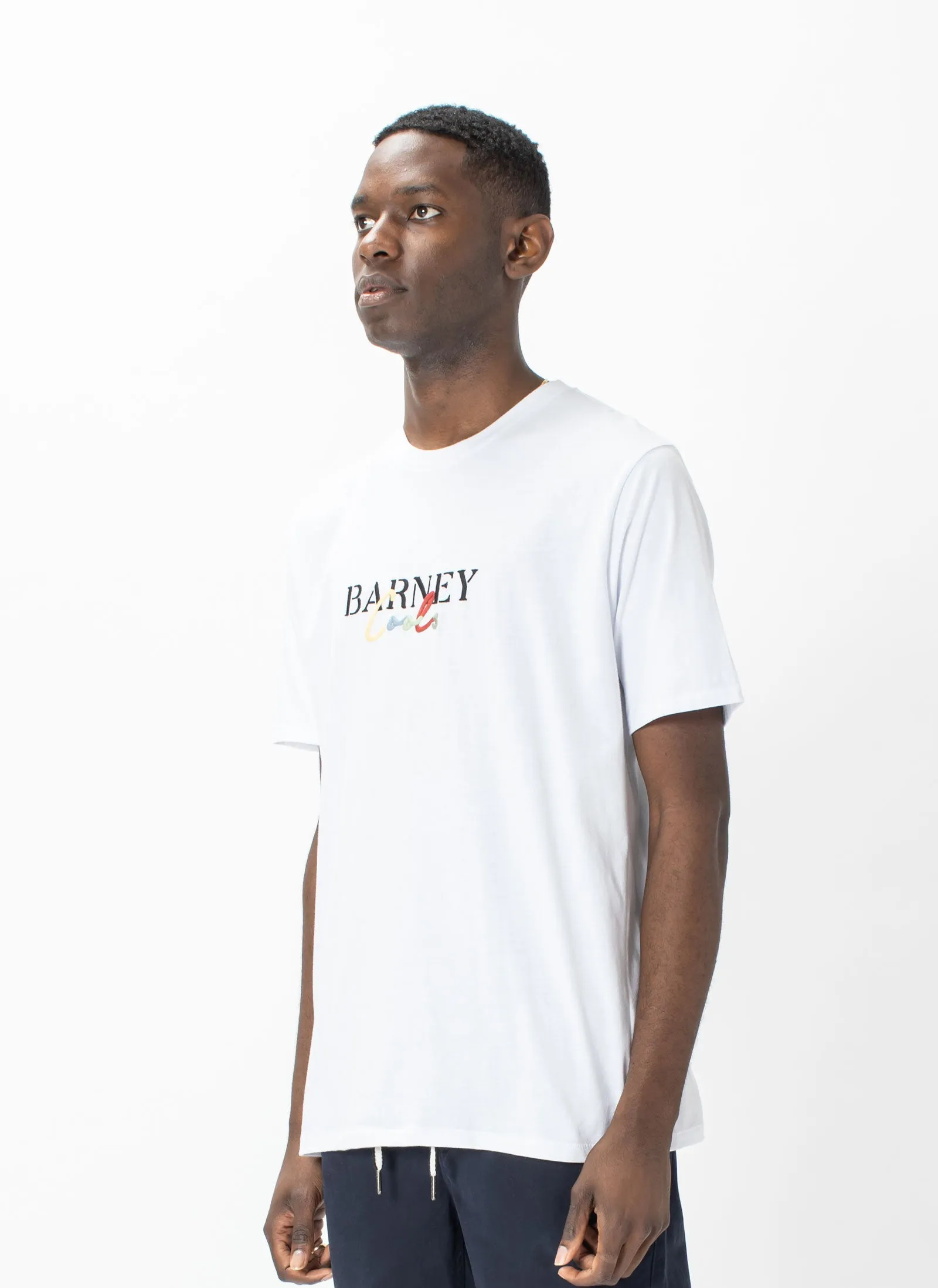 Colour Script Tee White sold by Barney Cools product image thumbnail 4