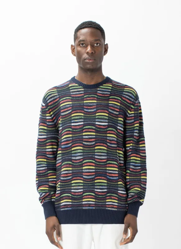 Crew Knit Vintage Jacquard sold by Barney Cools