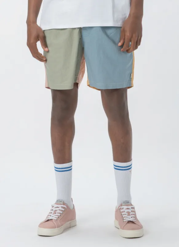 Poolside 17" Short Pastel Colour Block sold by Barney Cools
