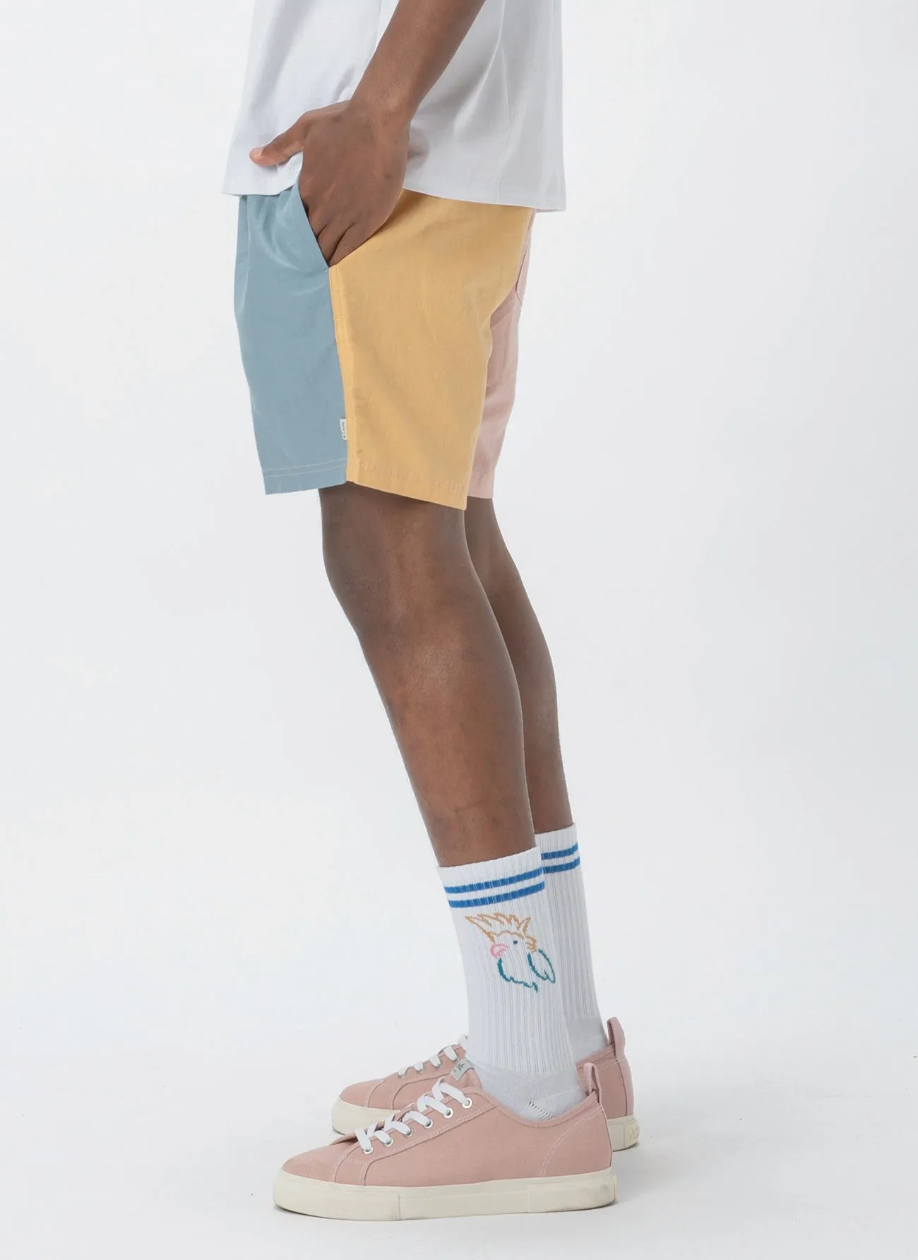 Poolside 17" Short Pastel Colour Block sold by Barney Cools product image thumbnail 3