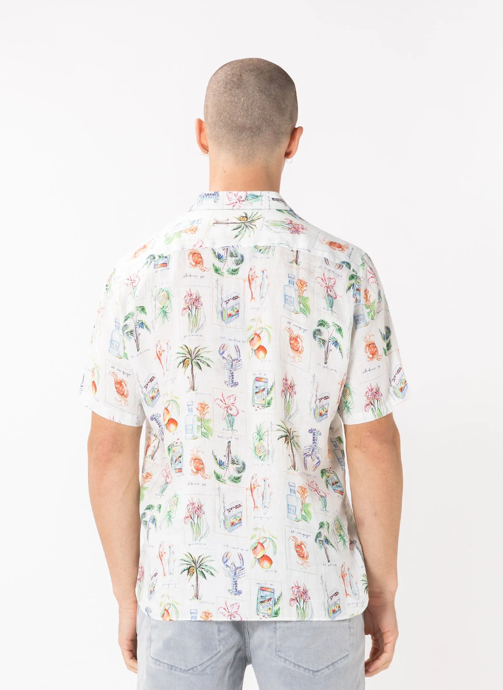 Holiday Shirt Carribean White sold by Barney Cools product image thumbnail 4