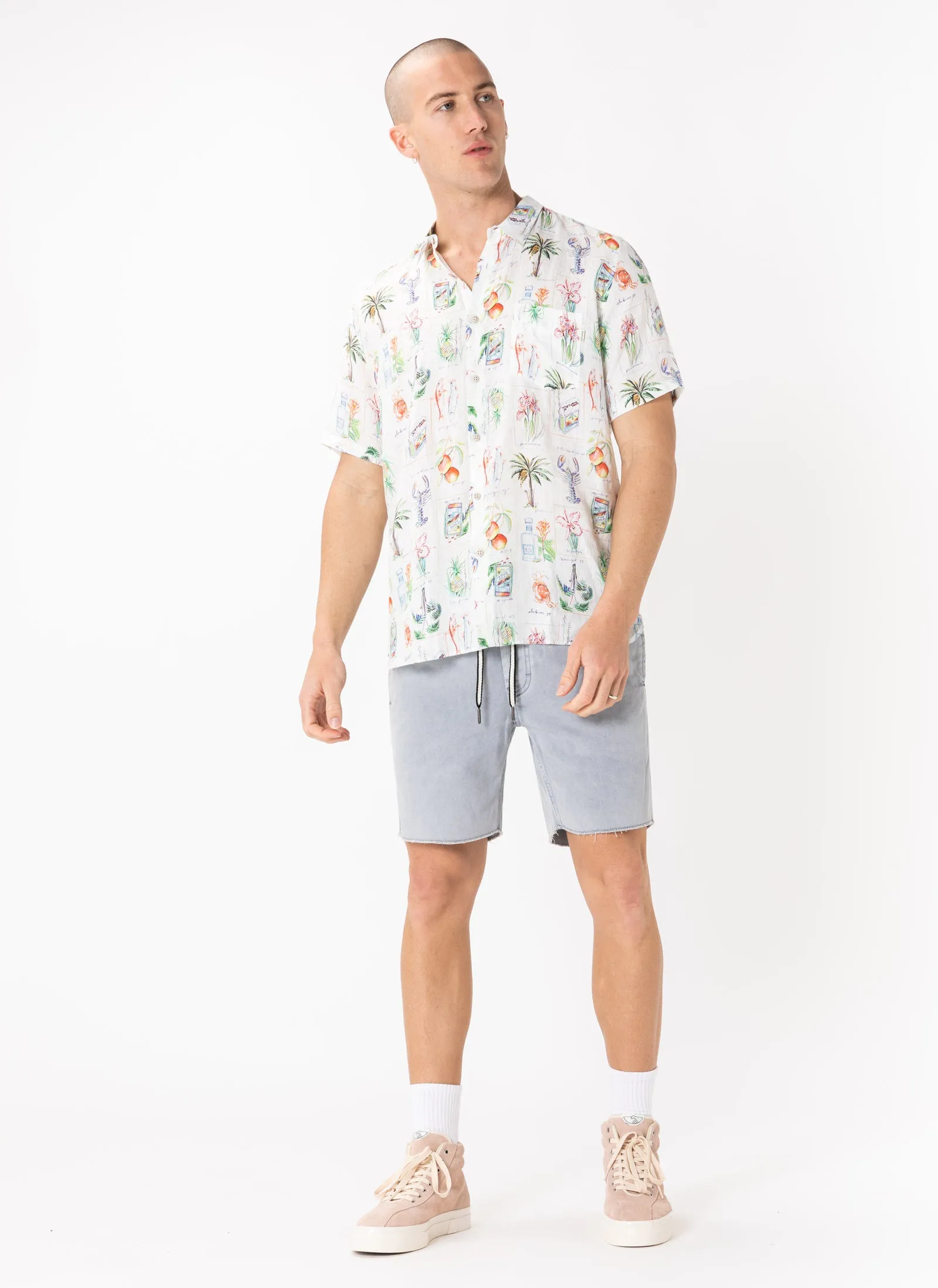 Holiday Shirt Carribean White sold by Barney Cools product image thumbnail 5