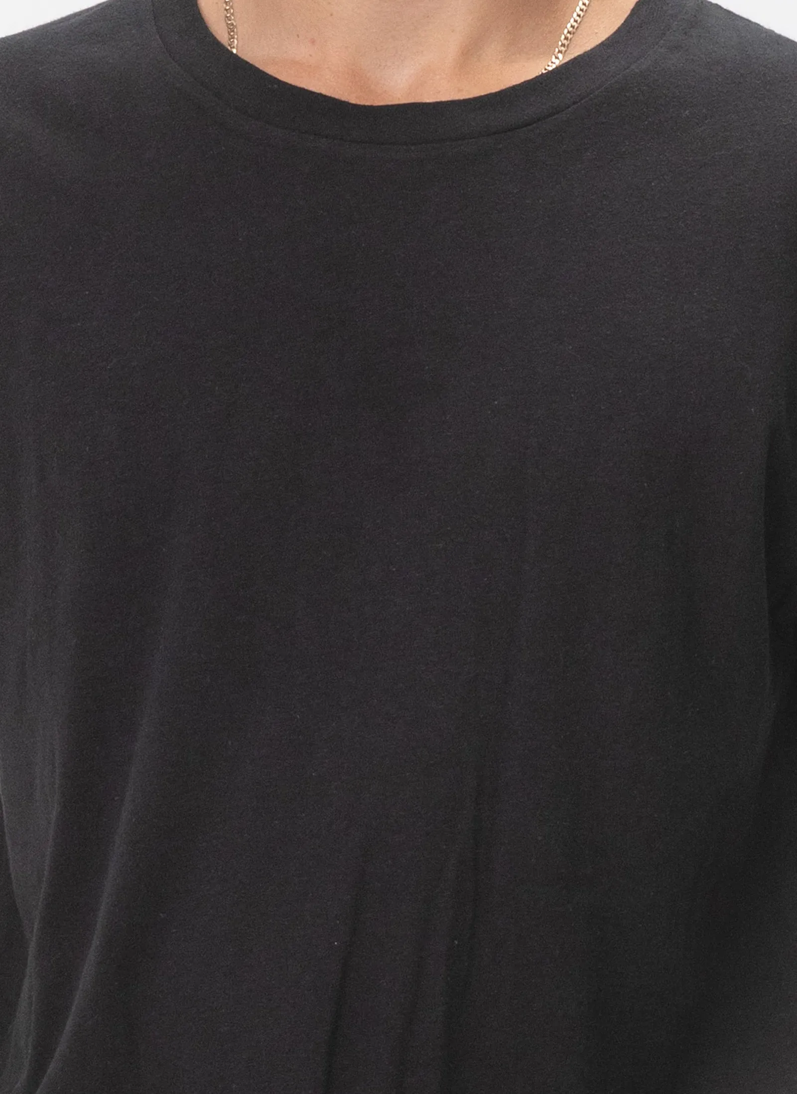 Lucia Linen Tee Black sold by Barney Cools product image thumbnail 2