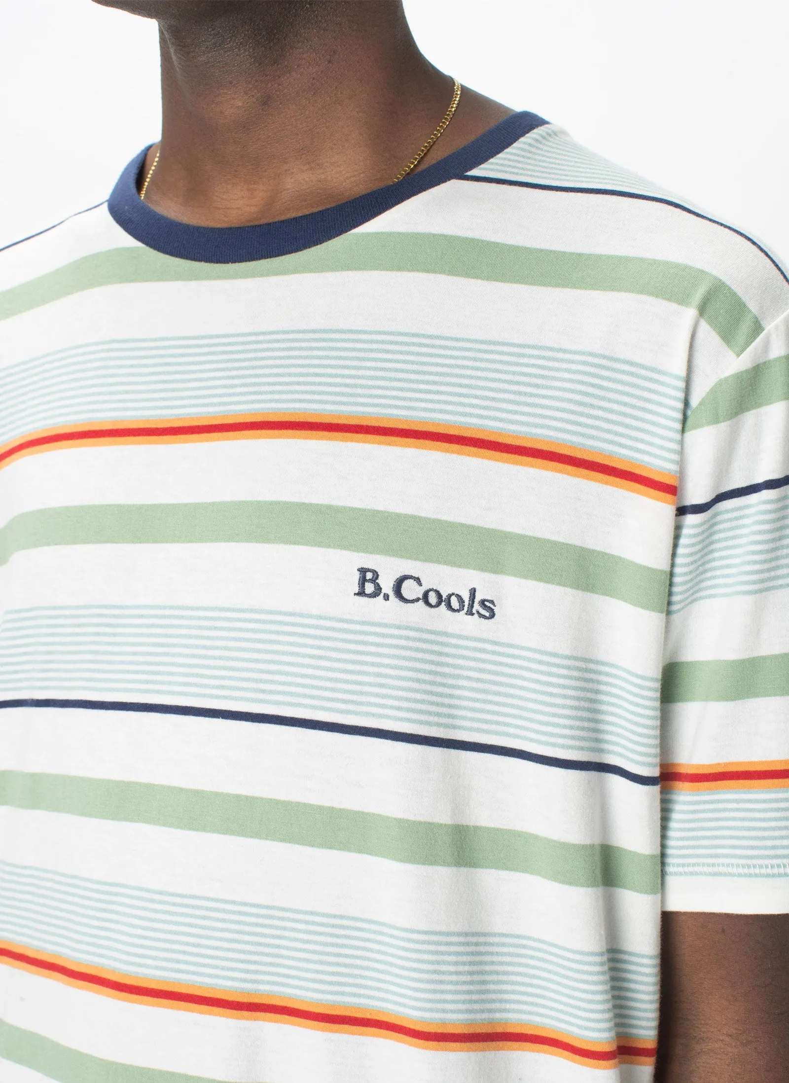 B.Cools Embro Tee Malibu Stripe sold by Barney Cools product image thumbnail 2