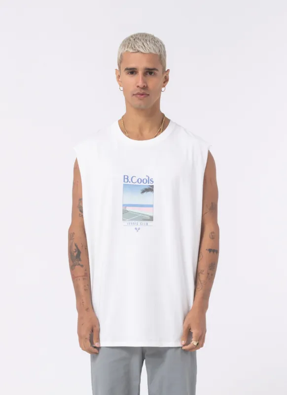 Club Muscle White sold by Barney Cools