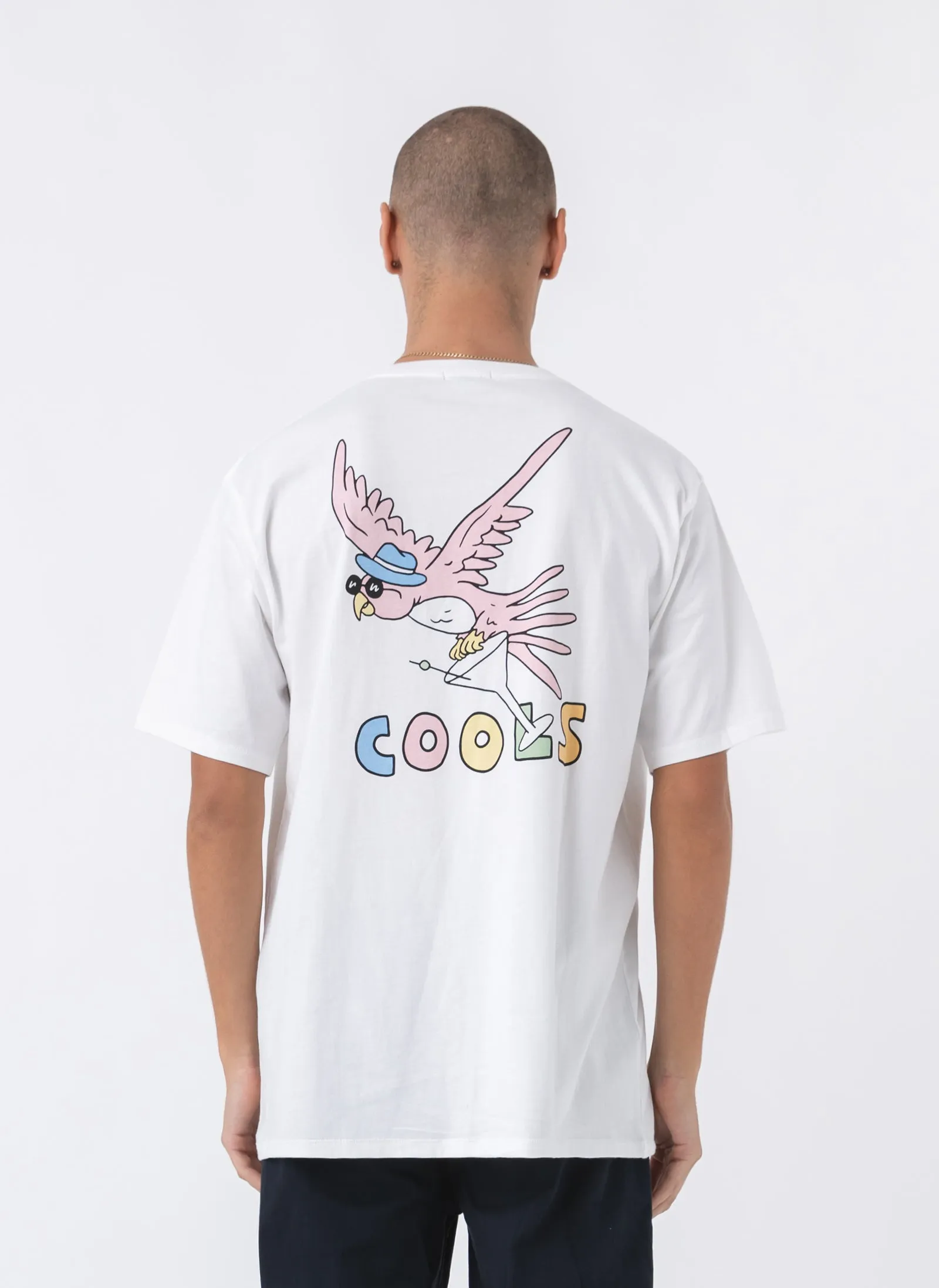 Utopia Tee White sold by Barney Cools product image thumbnail 4