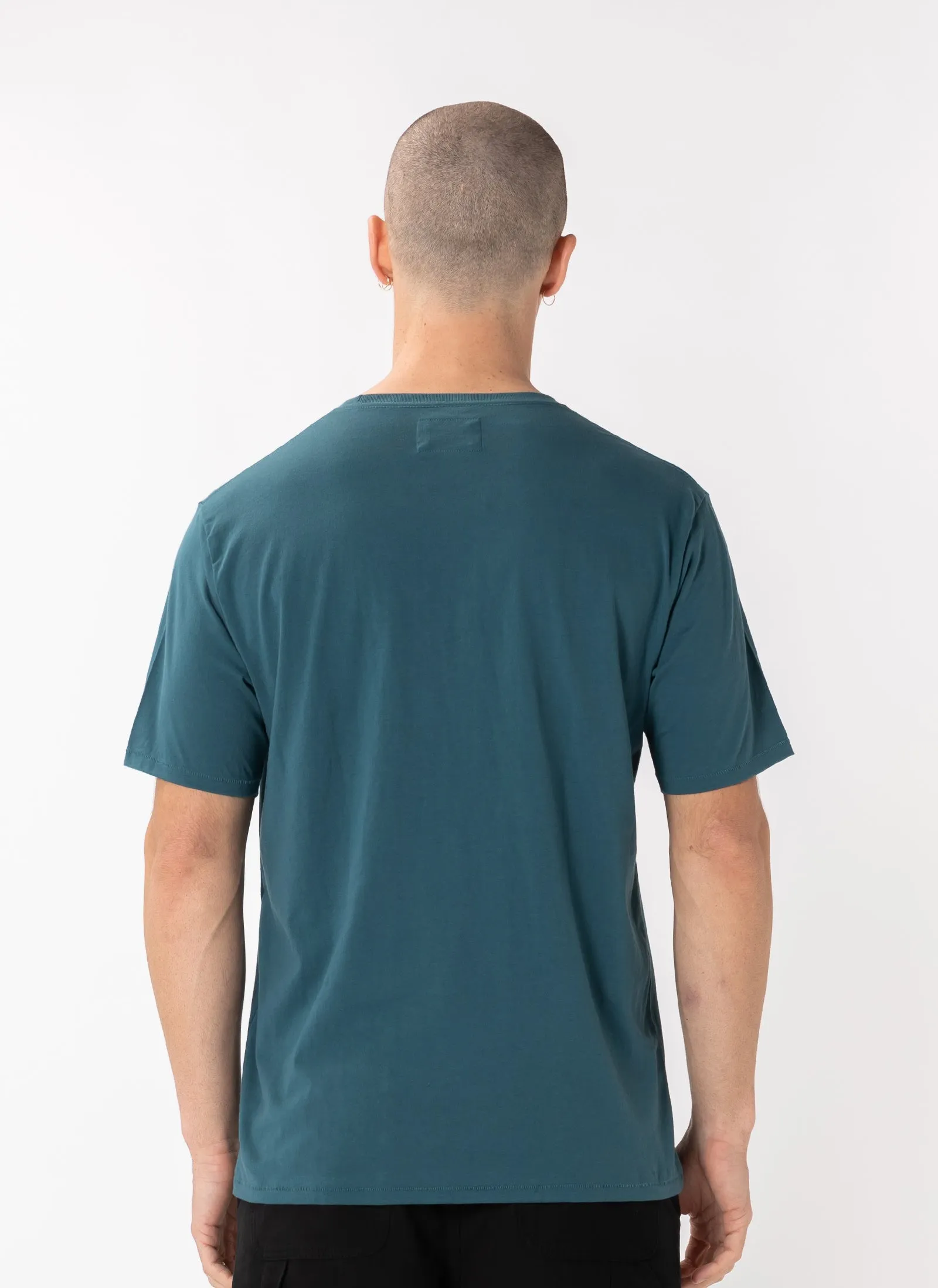 Leisure Micro Tee Teal sold by Barney Cools product image thumbnail 5