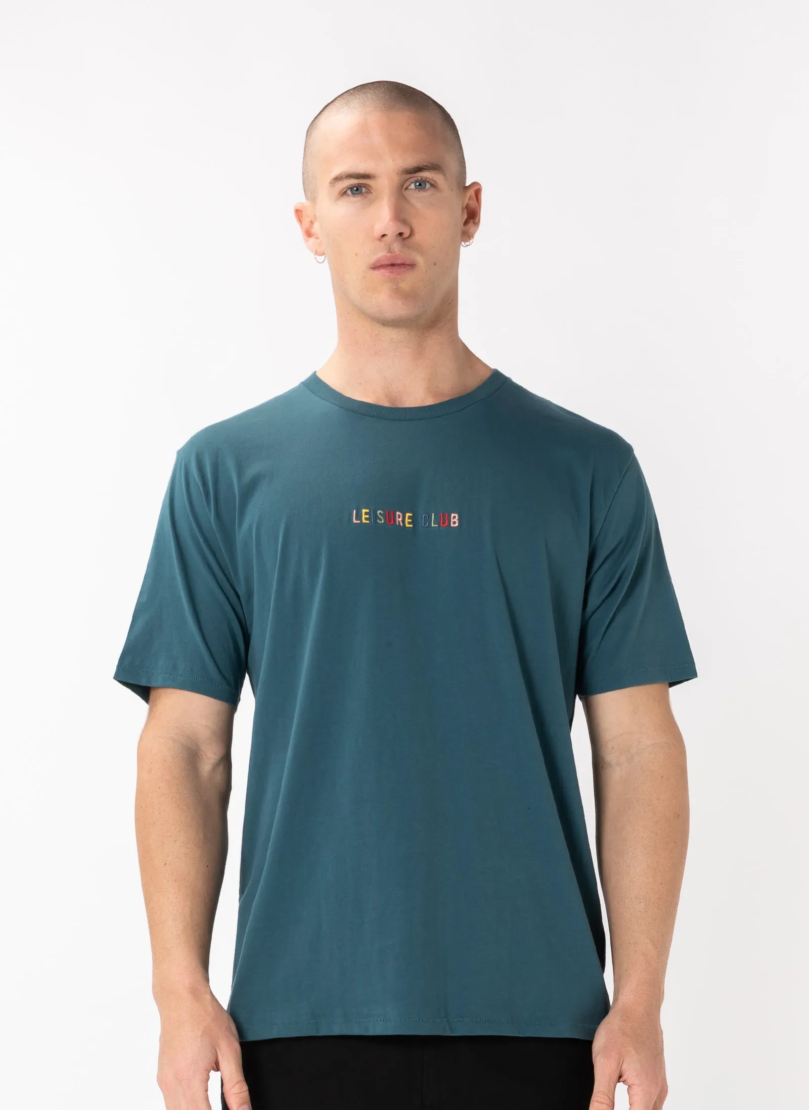 Leisure Micro Tee Teal sold by Barney Cools